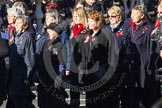 Remembrance Sunday 2012 Cenotaph March Past: Group E27 - Queen Alexandra's Royal Naval Nursing Service..
Whitehall, Cenotaph,
London SW1,

United Kingdom,
on 11 November 2012 at 11:41, image #195