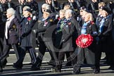 Remembrance Sunday 2012 Cenotaph March Past: Group E29 - Association of WRENS..
Whitehall, Cenotaph,
London SW1,

United Kingdom,
on 11 November 2012 at 11:41, image #206