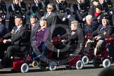 Remembrance Sunday 2012 Cenotaph March Past: Group E41 - British Limbless Ex-Service Men's Association and E42 - British Ex-Services Wheelchair Sports Association..
Whitehall, Cenotaph,
London SW1,

United Kingdom,
on 11 November 2012 at 11:43, image #307