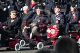 Remembrance Sunday 2012 Cenotaph March Past: Group E41 - British Limbless Ex-Service Men's Association and E42 - British Ex-Services Wheelchair Sports Association..
Whitehall, Cenotaph,
London SW1,

United Kingdom,
on 11 November 2012 at 11:43, image #308