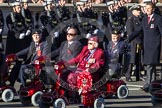 Remembrance Sunday 2012 Cenotaph March Past: Group E41 - British Limbless Ex-Service Men's Association and E42 - British Ex-Services Wheelchair Sports Association..
Whitehall, Cenotaph,
London SW1,

United Kingdom,
on 11 November 2012 at 11:43, image #312