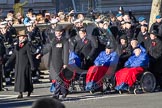 Remembrance Sunday 2012 Cenotaph March Past: Group E44 - Queen Alexandra's Hospital Home for Disabled Ex-Servicemen & Women..
Whitehall, Cenotaph,
London SW1,

United Kingdom,
on 11 November 2012 at 11:44, image #349