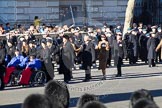 Remembrance Sunday 2012 Cenotaph March Past: Group E44 - Queen Alexandra's Hospital Home for Disabled Ex-Servicemen & Women..
Whitehall, Cenotaph,
London SW1,

United Kingdom,
on 11 November 2012 at 11:44, image #357