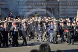 Remembrance Sunday 2012 Cenotaph March Past: Group E45 - Combat Stress, and F1 - Suez Veterans Association..
Whitehall, Cenotaph,
London SW1,

United Kingdom,
on 11 November 2012 at 11:44, image #374