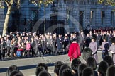 Remembrance Sunday 2012 Cenotaph March Past: Group A1/2/3 - Princess of Wales's Royal Regiment/Prince of Wales's Leinster Regiment (Royal Canadians) Regimental Association/Royal East Kent Regiment (The Buffs) Past & Present Association and A4 - Royal Sussex Regimental Association..
Whitehall, Cenotaph,
London SW1,

United Kingdom,
on 11 November 2012 at 11:48, image #567