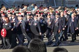 Remembrance Sunday 2012 Cenotaph March Past: Group A7 - Royal Northumberland Fusiliers  and A8 - 
The Duke of Lancaster's Regimental Association..
Whitehall, Cenotaph,
London SW1,

United Kingdom,
on 11 November 2012 at 11:49, image #586