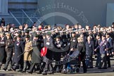 Remembrance Sunday 2012 Cenotaph March Past: Group A11 - Cheshire Regiment Association, and A12 - Sherwood Foresters & Worcestershire Regiment..
Whitehall, Cenotaph,
London SW1,

United Kingdom,
on 11 November 2012 at 11:49, image #615
