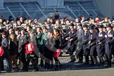 Remembrance Sunday 2012 Cenotaph March Past: Group A13 - Mercian Regiment Association, and A14 - Rifles Regimental Association, A15 - The Rifles & Royal Gloucestershire, Berkshire & Wiltshire Regimental Association..
Whitehall, Cenotaph,
London SW1,

United Kingdom,
on 11 November 2012 at 11:50, image #648