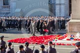 Remembrance Sunday 2012 Cenotaph March Past: Wreaths are placed at the western side of the Cenotaph during the March Past, creating a field of red poppies..
Whitehall, Cenotaph,
London SW1,

United Kingdom,
on 11 November 2012 at 11:53, image #765