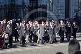 Remembrance Sunday 2012 Cenotaph March Past: Group C1, Blind Veterans UK and B1, Royal Army Medical Corps Association..
Whitehall, Cenotaph,
London SW1,

United Kingdom,
on 11 November 2012 at 11:54, image #803