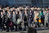 Remembrance Sunday 2012 Cenotaph March Past: Group B16 - Army Dog Unit Northern Ireland Association and B17 - North Irish Horse & Irish Regiments Old Comrades Association..
Whitehall, Cenotaph,
London SW1,

United Kingdom,
on 11 November 2012 at 11:57, image #908