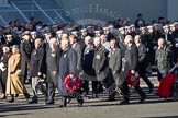 Remembrance Sunday 2012 Cenotaph March Past: Group C14 - Bomber Command Association..
Whitehall, Cenotaph,
London SW1,

United Kingdom,
on 11 November 2012 at 12:03, image #1135