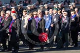 Remembrance Sunday 2012 Cenotaph March Past: Group D2 - SSAFA Forces Help..
Whitehall, Cenotaph,
London SW1,

United Kingdom,
on 11 November 2012 at 12:05, image #1236