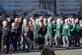 Remembrance Sunday 2012 Cenotaph March Past: Group M18 - Firefighters Memorial Charitable Trust, and M19 - Royal Ulster Constabulary (GC) Association..
Whitehall, Cenotaph,
London SW1,

United Kingdom,
on 11 November 2012 at 12:11, image #1544
