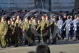 Remembrance Sunday 2012 Cenotaph March Past: Group M45 - Army Cadet Force and M46 - Air Training Corps..
Whitehall, Cenotaph,
London SW1,

United Kingdom,
on 11 November 2012 at 12:14, image #1691