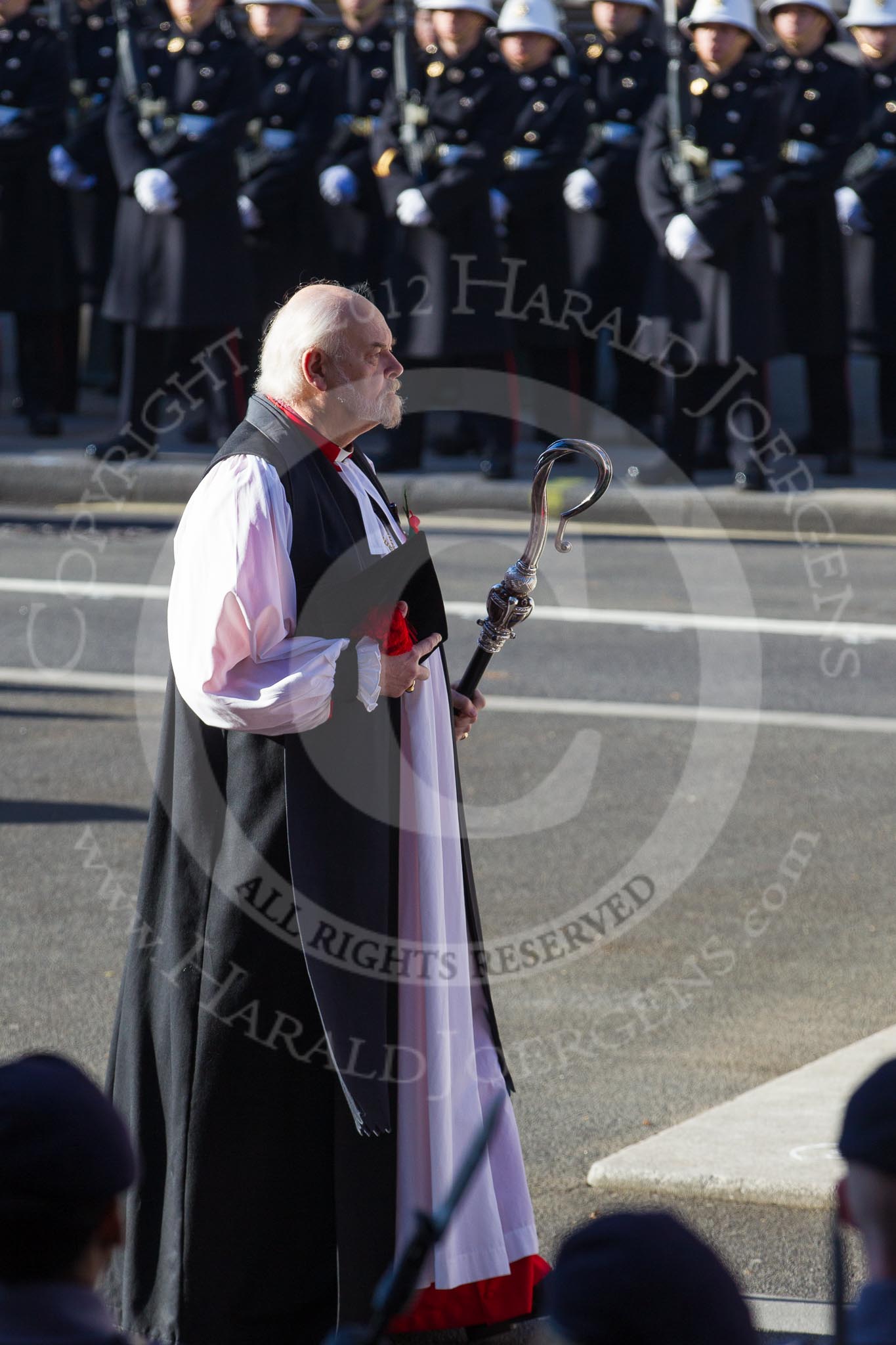 the Dean of the Chapel Royal (The Rt Rev and Rt Hon Dr Richard Chartes, Lord Bishop of London).