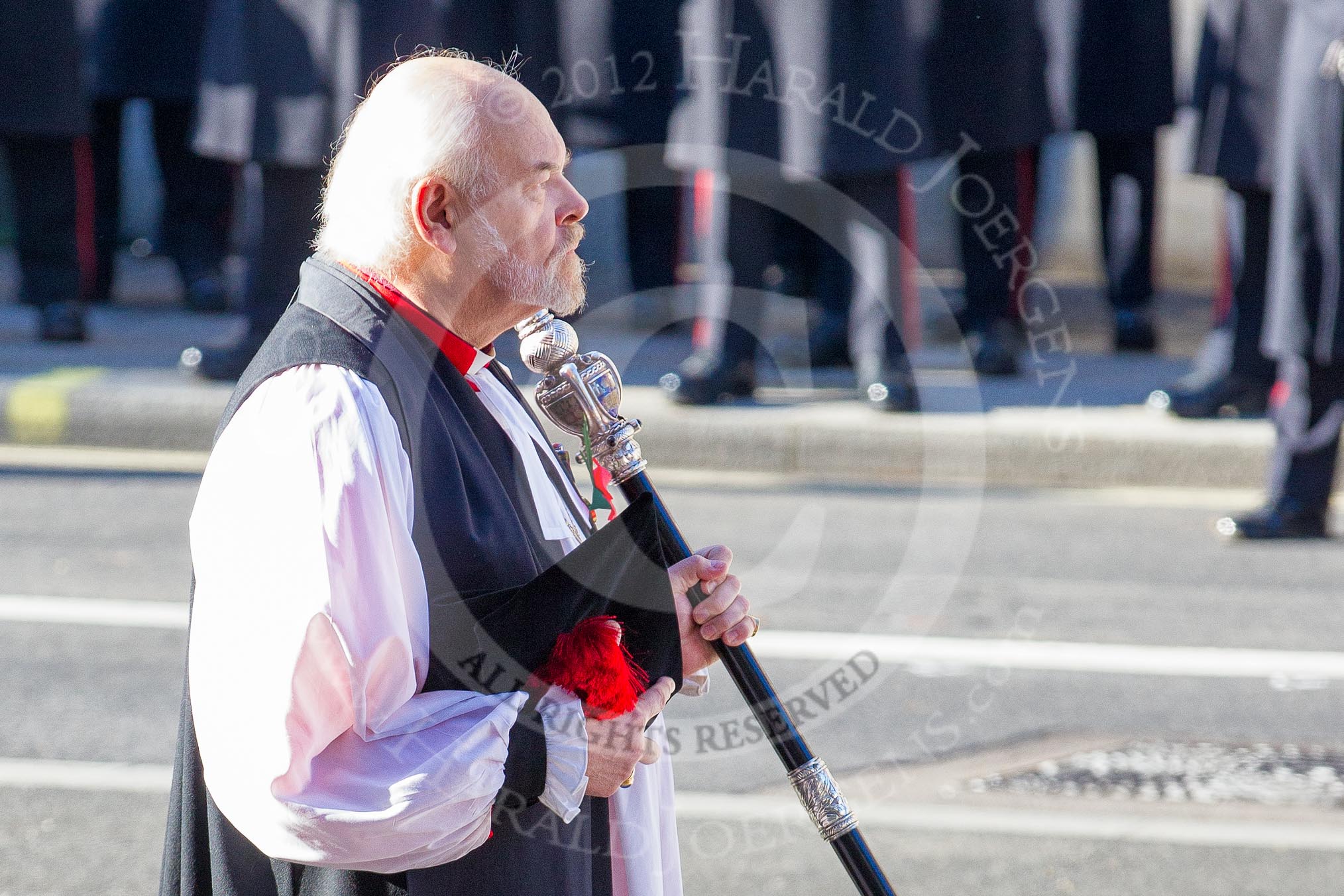 The Dean of the Chapel Royal (The Rt Rev and Rt Hon Dr Richard Chartes, Lord Bishop of London).