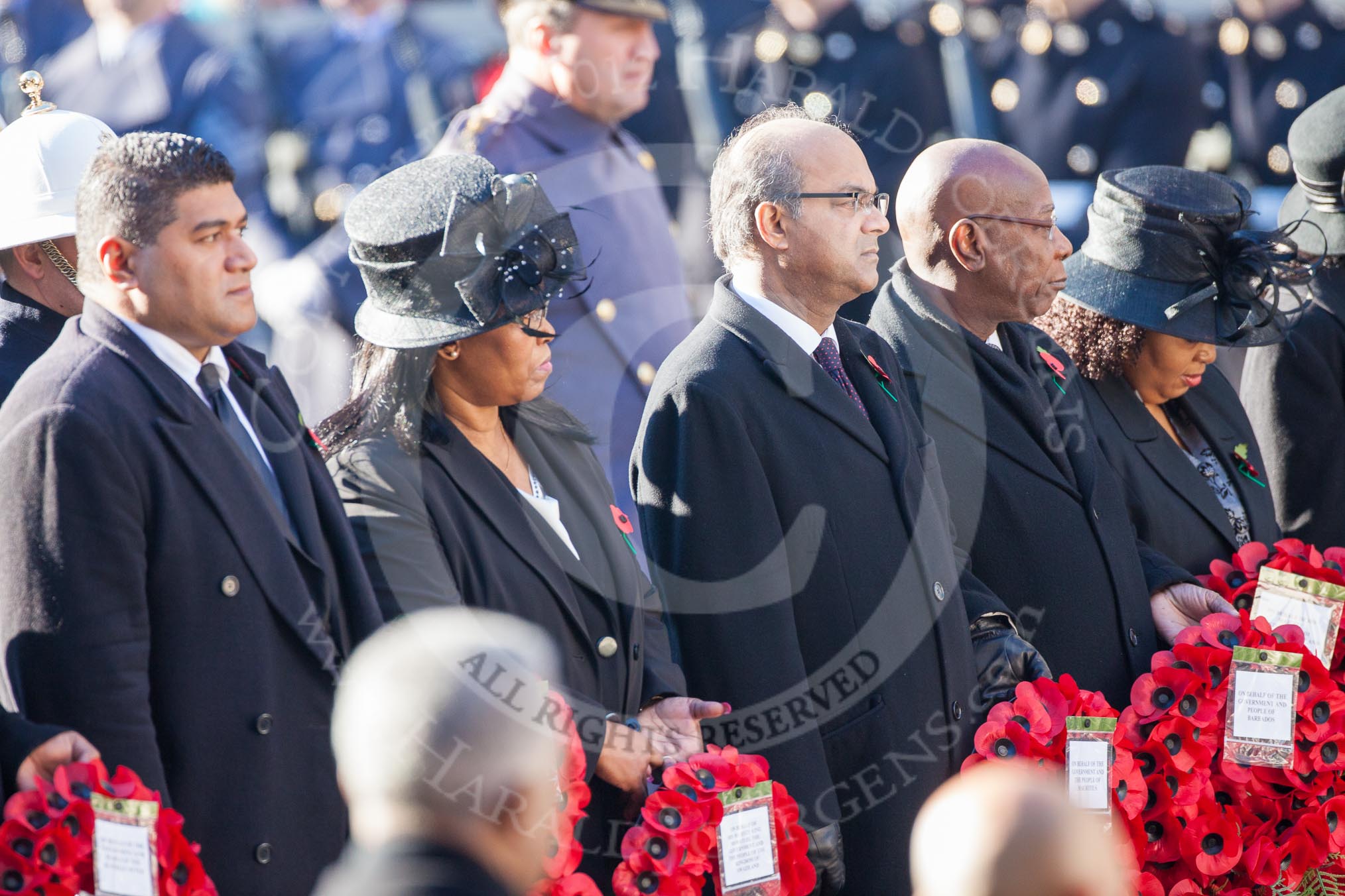 The High Comissioners for Tonga, Swaziland, Mauritius, Barbados, and Lesotho.