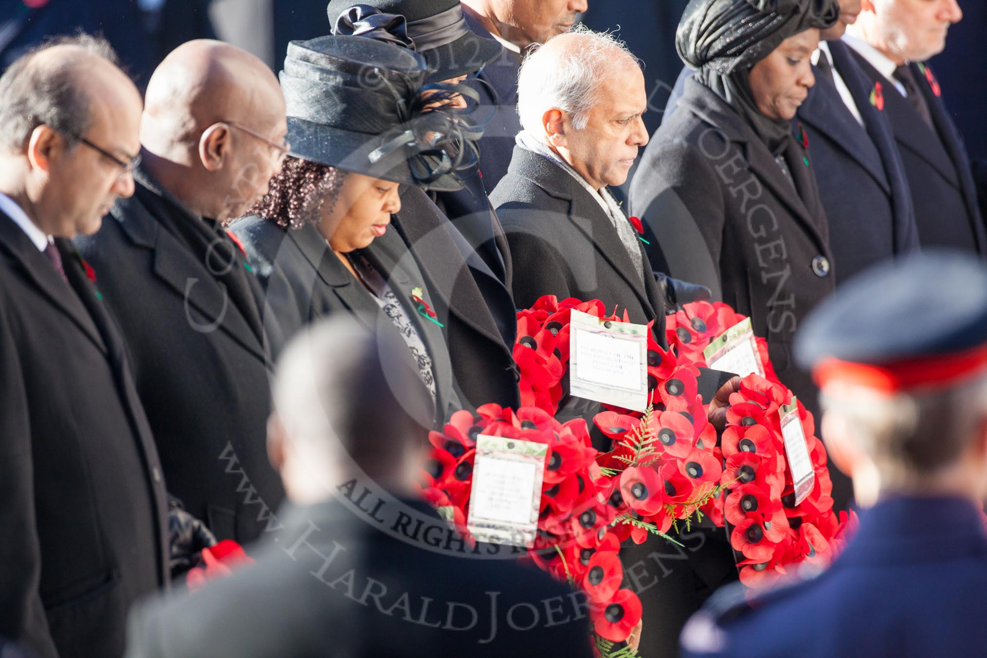 The High Comissioners for Mauritius, Barbados, Lesotho, Botswana, Guyana, Singapore, The Gambia, Zambia, and Malta.