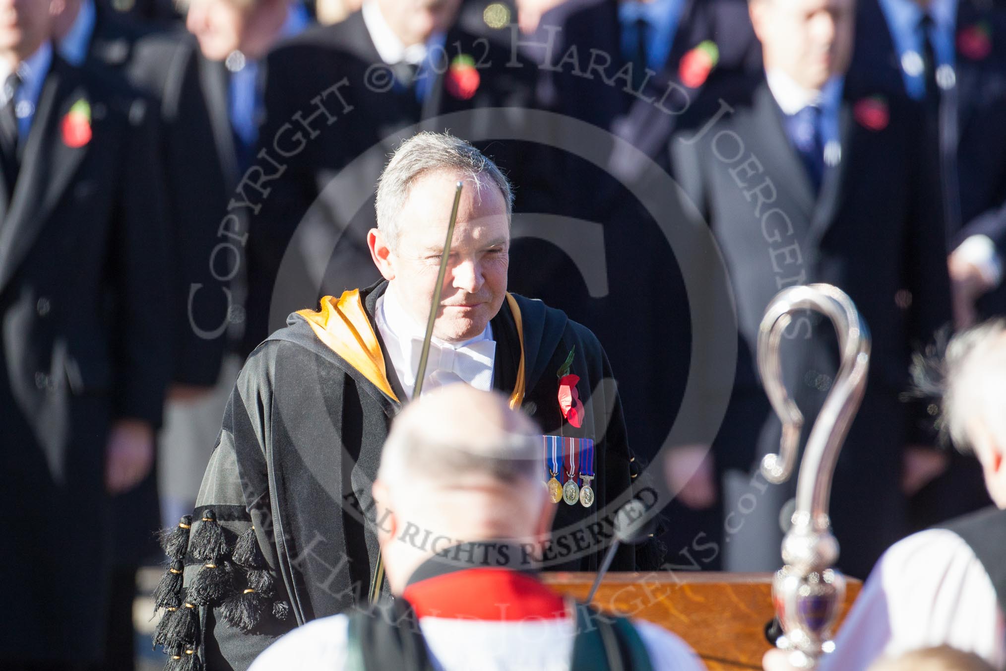 The Venerable (Air Vice Marshall) Ray Pentland, Chaplain-in-Chief to the Royal Air Force.