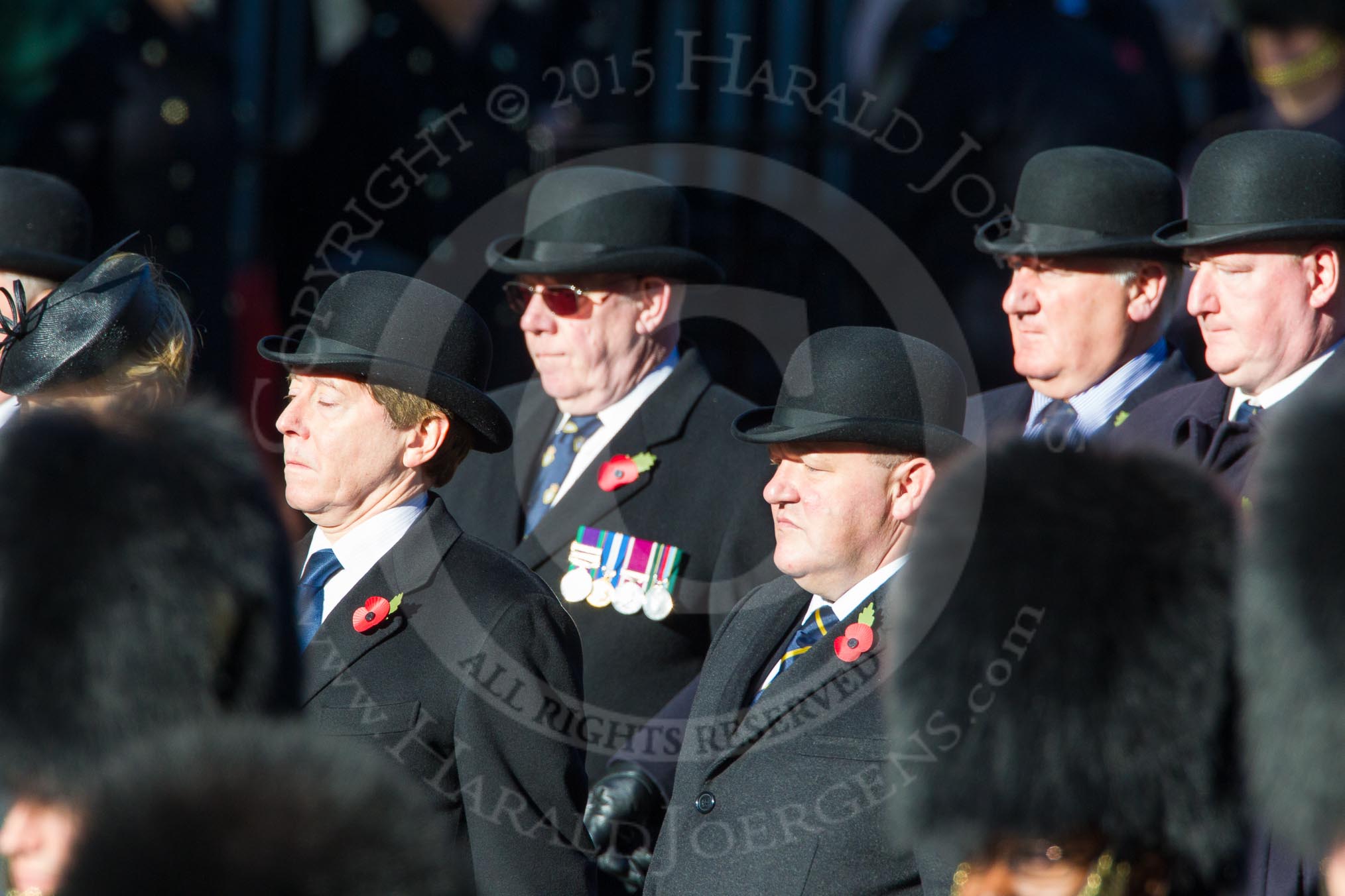 Remembrance Sunday Cenotaph March Past 2013: Trustees of the Royal British Legion leading the March Past..
Press stand opposite the Foreign Office building, Whitehall, London SW1,
London,
Greater London,
United Kingdom,
on 10 November 2013 at 11:38, image #13