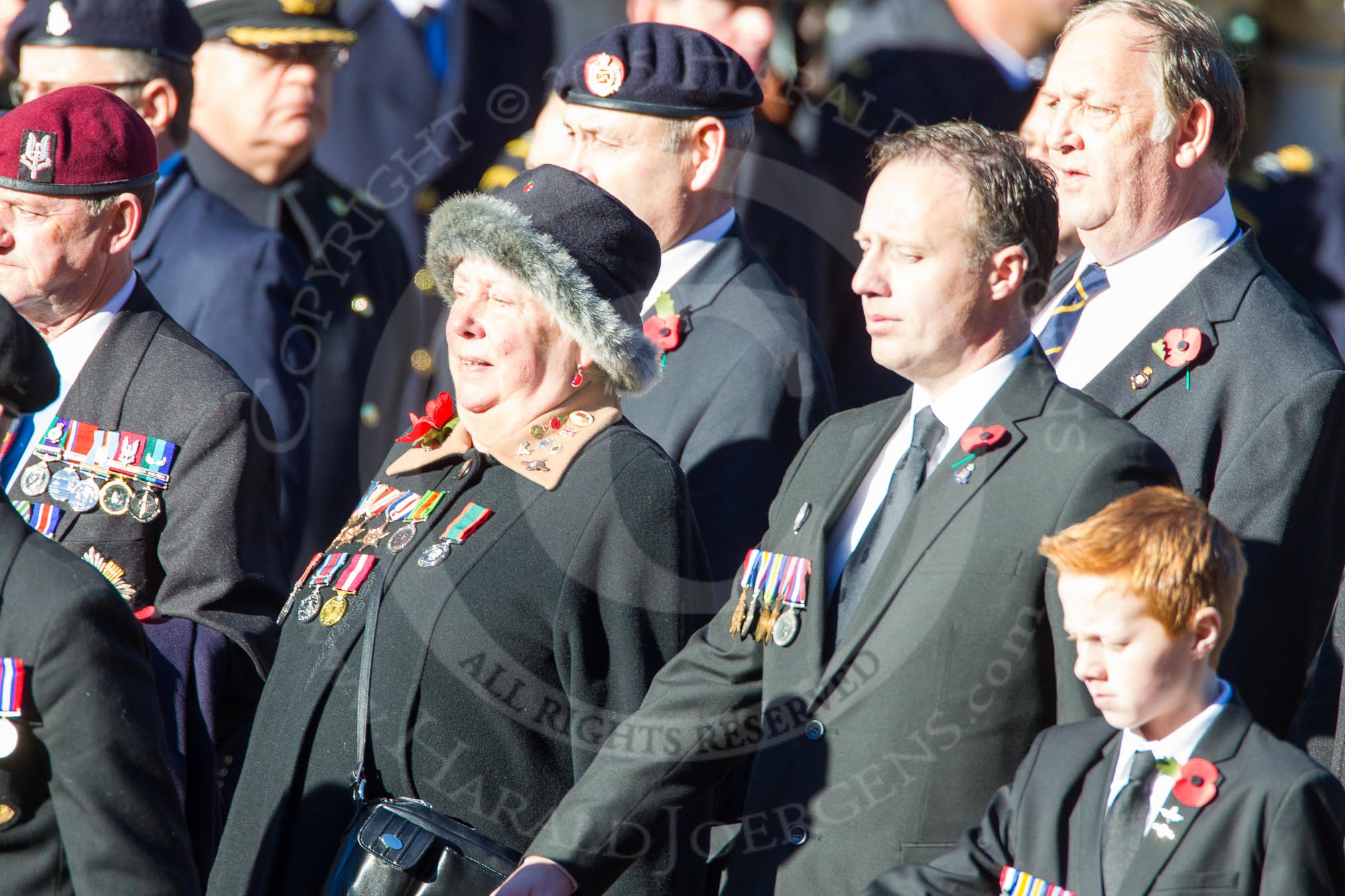 Remembrance Sunday Cenotaph March Past 2013: D13 - The Royal British Legion. There are more photos of this large group, please email Cenotaph@HaraldJoergens.com if interested..
Press stand opposite the Foreign Office building, Whitehall, London SW1,
London,
Greater London,
United Kingdom,
on 10 November 2013 at 11:40, image #117