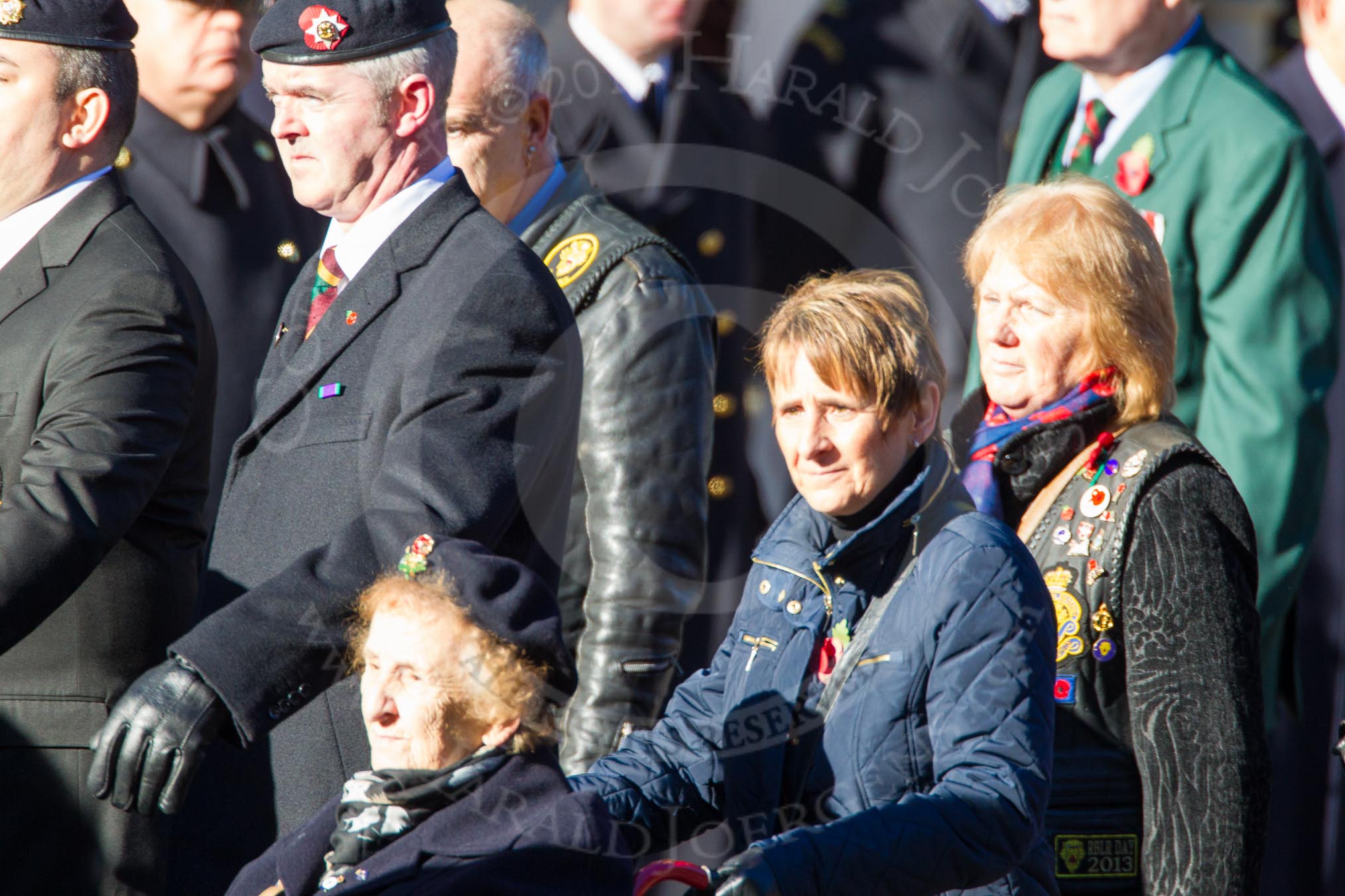 Remembrance Sunday Cenotaph March Past 2013: D13 - The Royal British Legion. There are more photos of this large group, please email Cenotaph@HaraldJoergens.com if interested..
Press stand opposite the Foreign Office building, Whitehall, London SW1,
London,
Greater London,
United Kingdom,
on 10 November 2013 at 11:40, image #121