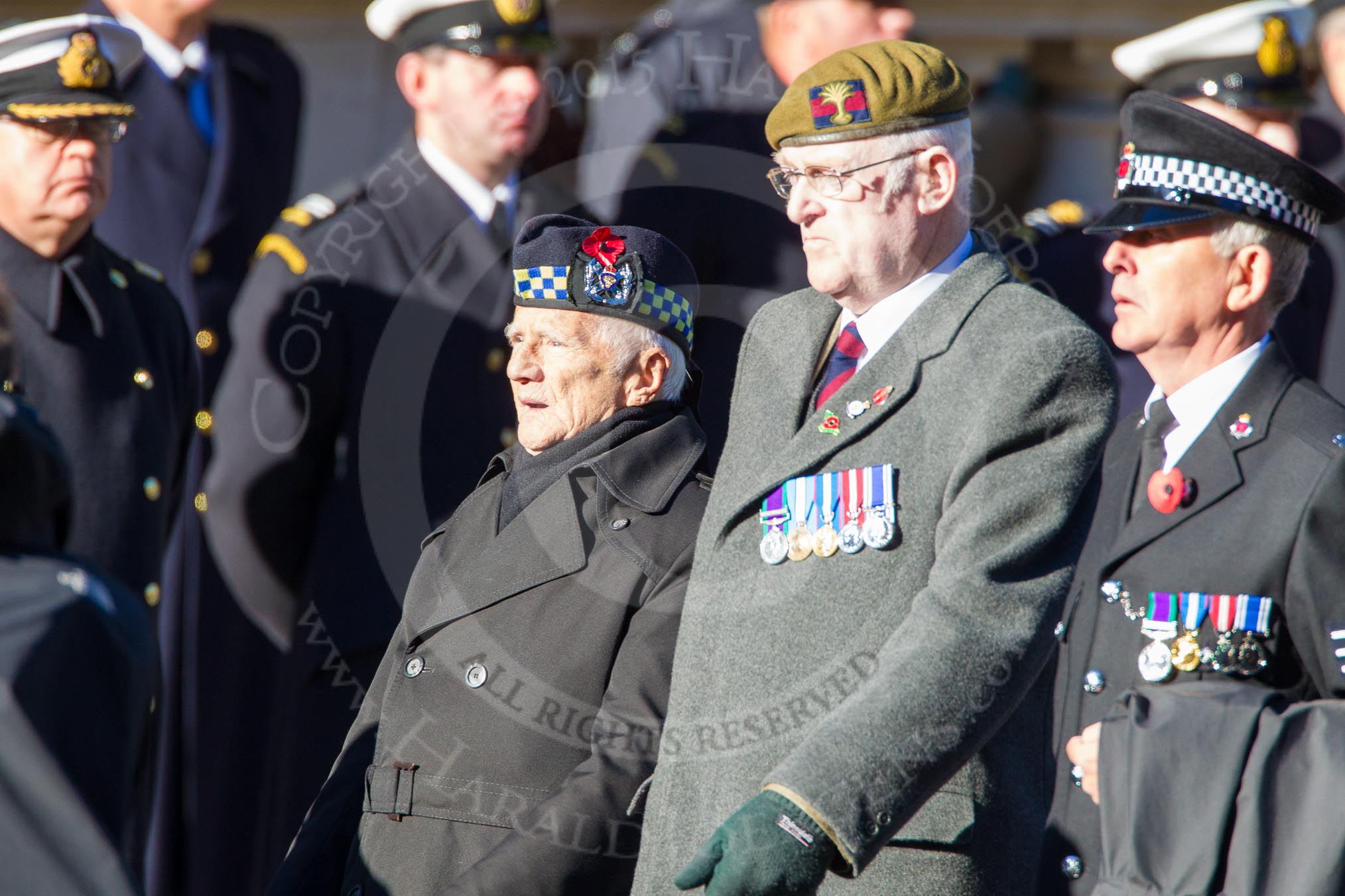 Remembrance Sunday Cenotaph March Past 2013.
Press stand opposite the Foreign Office building, Whitehall, London SW1,
London,
Greater London,
United Kingdom,
on 10 November 2013 at 11:40, image #125