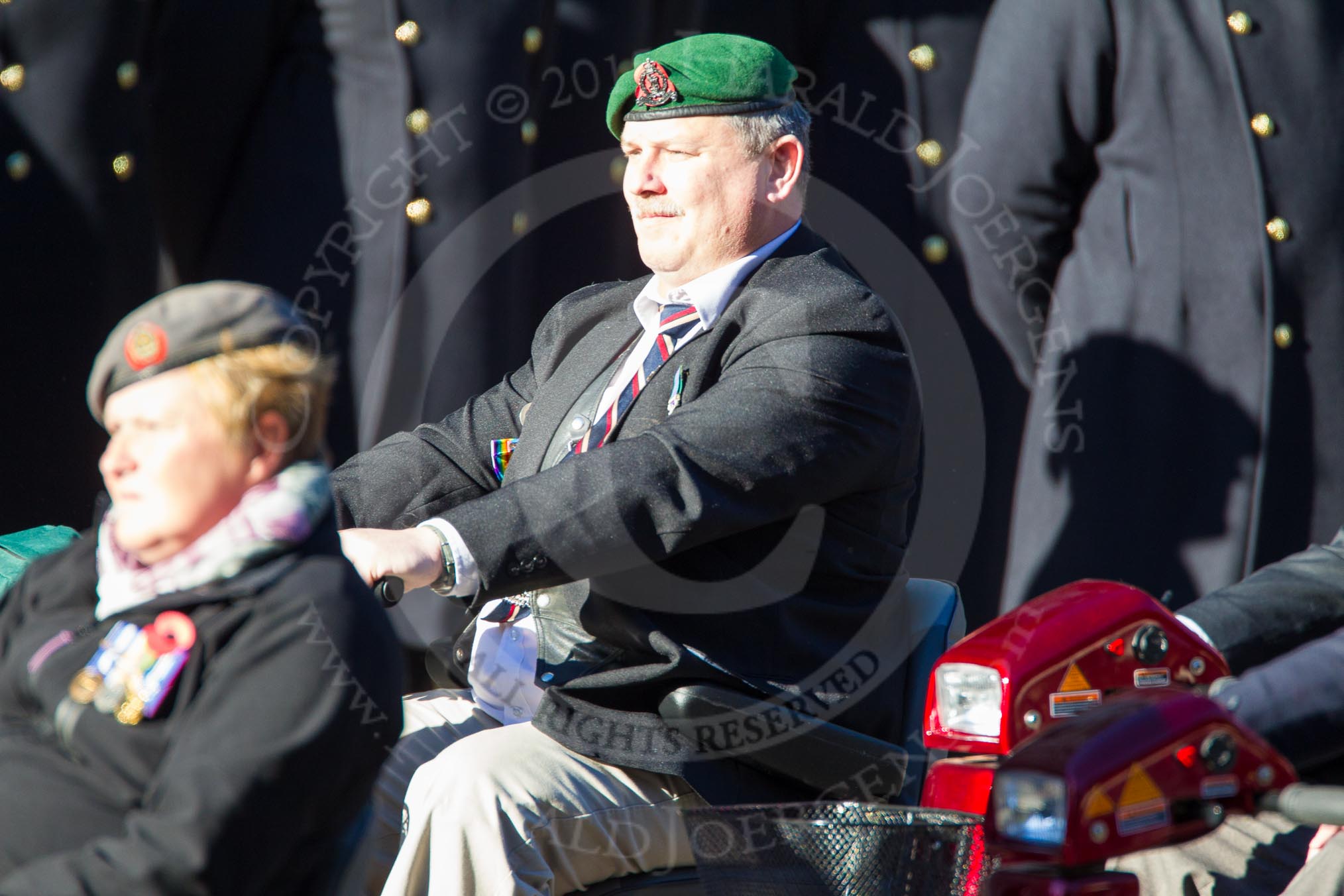 Remembrance Sunday Cenotaph March Past 2013: D28 - British Limbless Ex-Service Men's Association,.
Press stand opposite the Foreign Office building, Whitehall, London SW1,
London,
Greater London,
United Kingdom,
on 10 November 2013 at 11:42, image #235