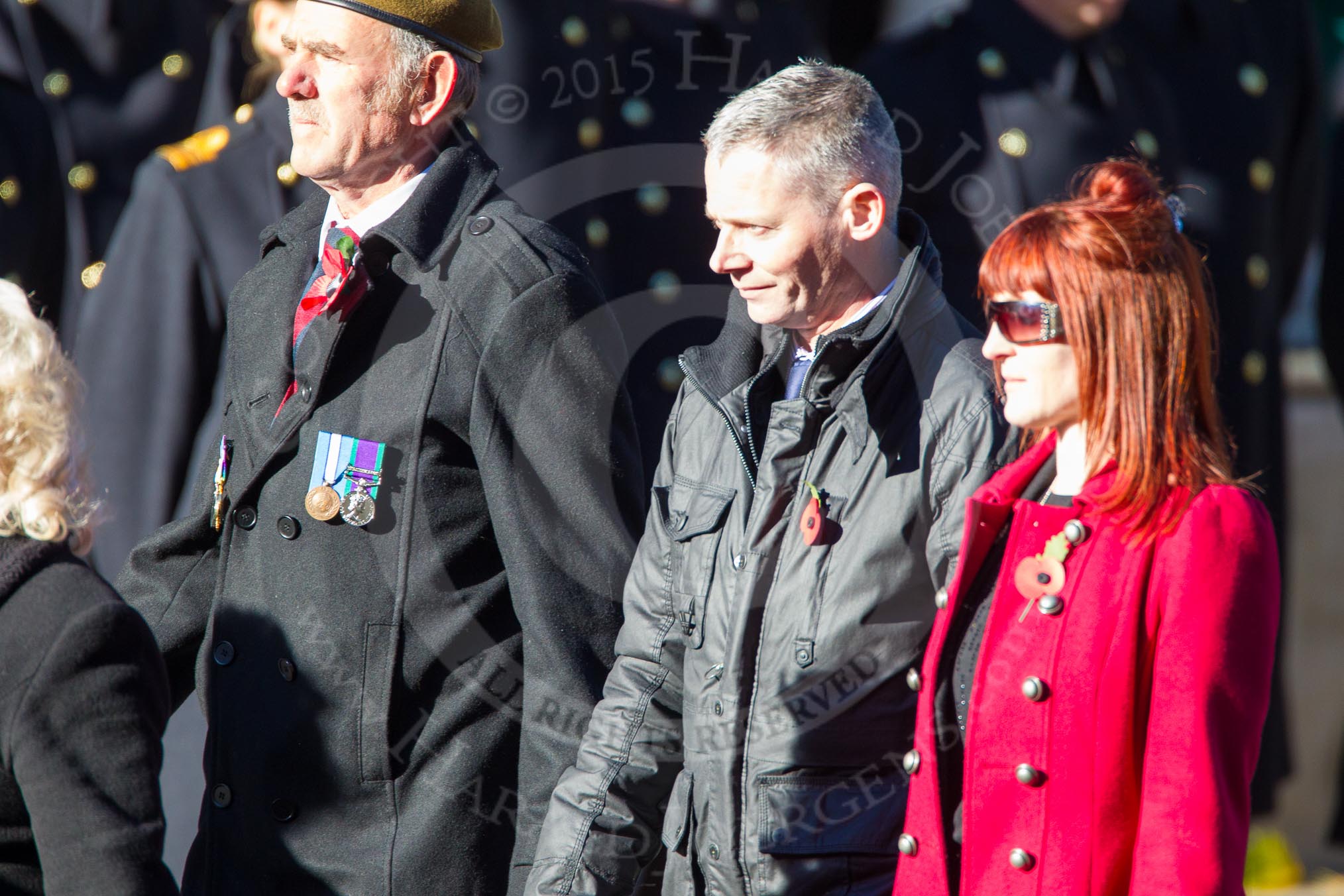 Remembrance Sunday Cenotaph March Past 2013.
Press stand opposite the Foreign Office building, Whitehall, London SW1,
London,
Greater London,
United Kingdom,
on 10 November 2013 at 11:42, image #253