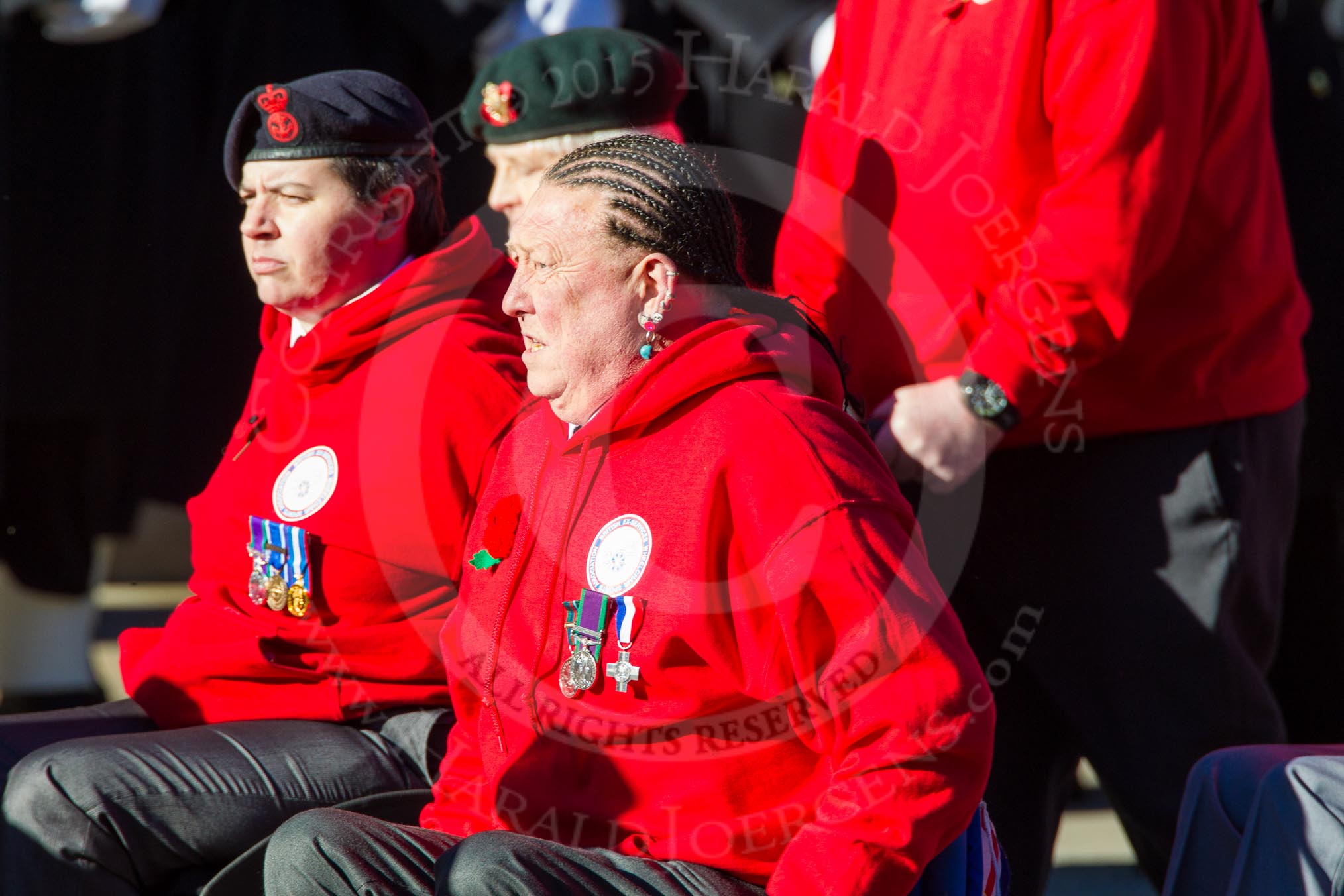 Remembrance Sunday Cenotaph March Past 2013: D29 - British Ex-Services Wheelchair Sports Association (BEWSA).
Press stand opposite the Foreign Office building, Whitehall, London SW1,
London,
Greater London,
United Kingdom,
on 10 November 2013 at 11:42, image #259