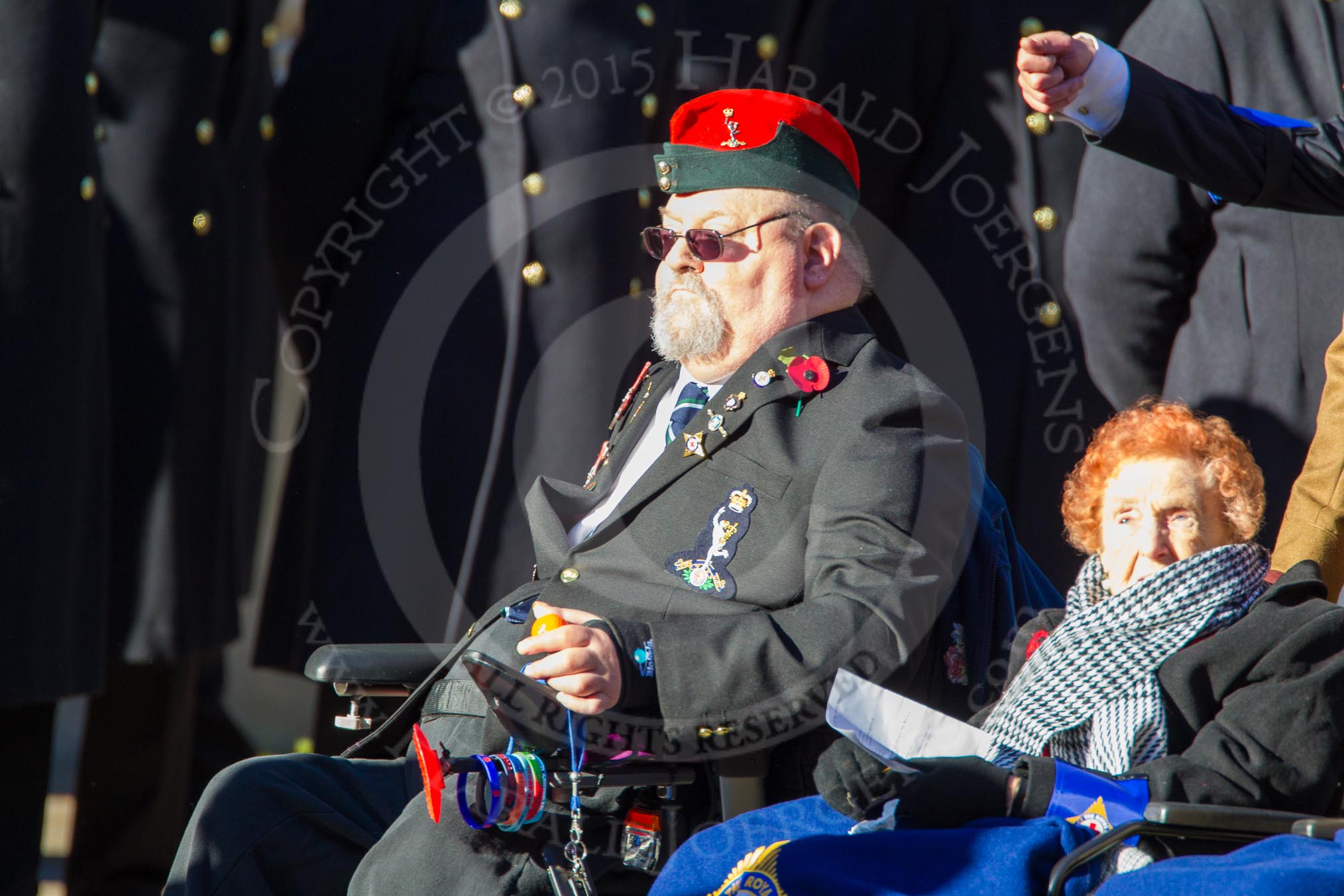 Remembrance Sunday Cenotaph March Past 2013: D32 - The Royal Star & Garter Homes..
Press stand opposite the Foreign Office building, Whitehall, London SW1,
London,
Greater London,
United Kingdom,
on 10 November 2013 at 11:43, image #291