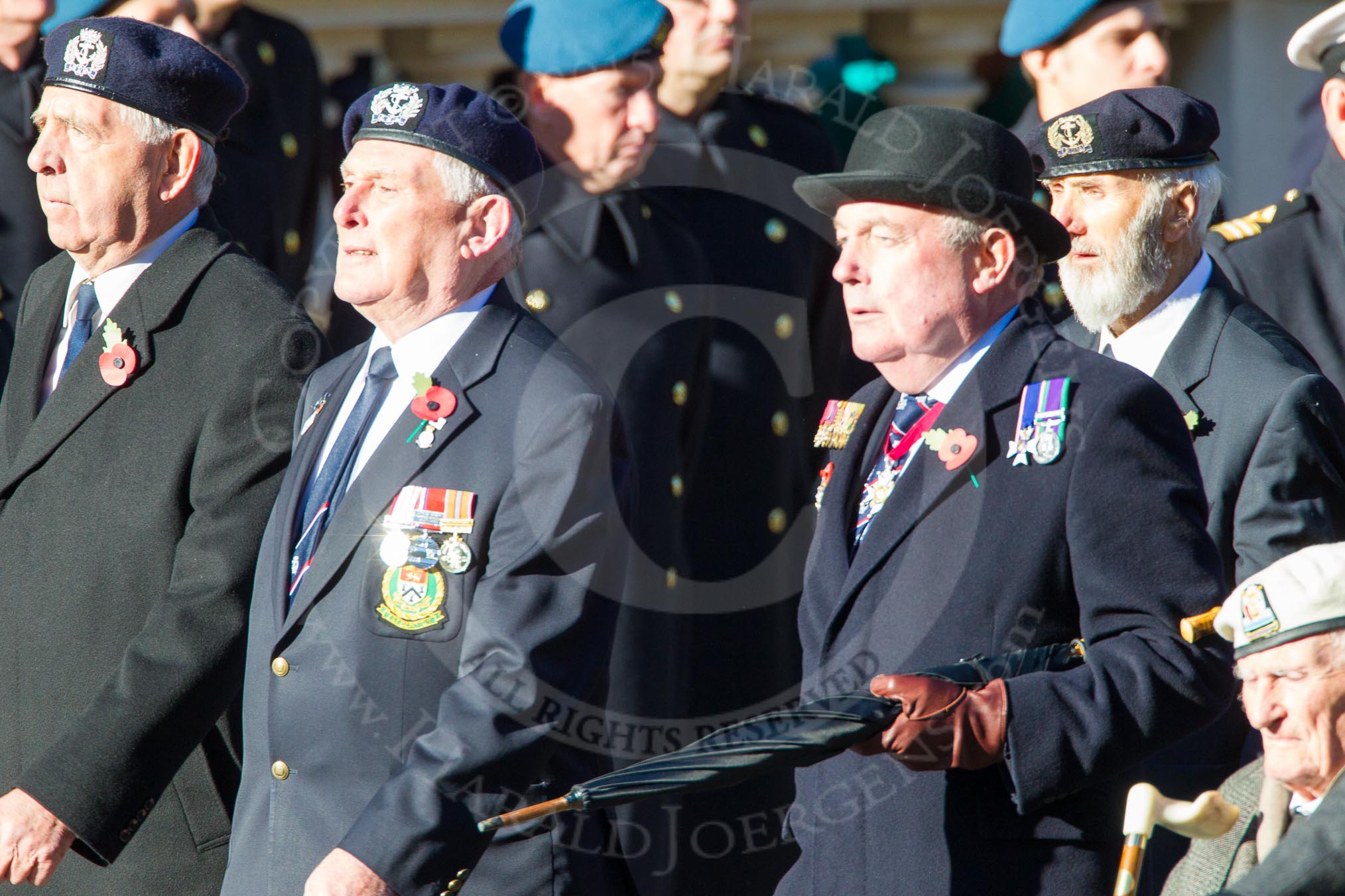 Remembrance Sunday Cenotaph March Past 2013: E2 - Royal Naval Association..
Press stand opposite the Foreign Office building, Whitehall, London SW1,
London,
Greater London,
United Kingdom,
on 10 November 2013 at 11:44, image #353