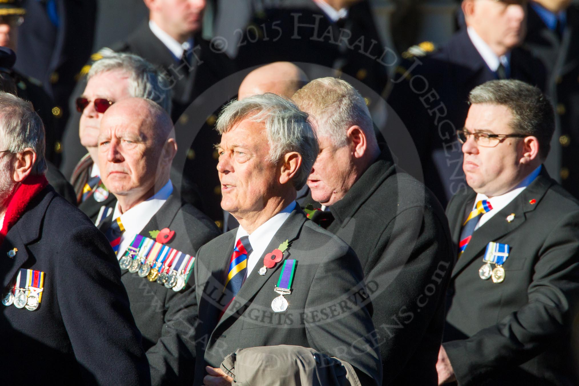 Remembrance Sunday Cenotaph March Past 2013: E4 - Aircraft Handlers Association..
Press stand opposite the Foreign Office building, Whitehall, London SW1,
London,
Greater London,
United Kingdom,
on 10 November 2013 at 11:45, image #403