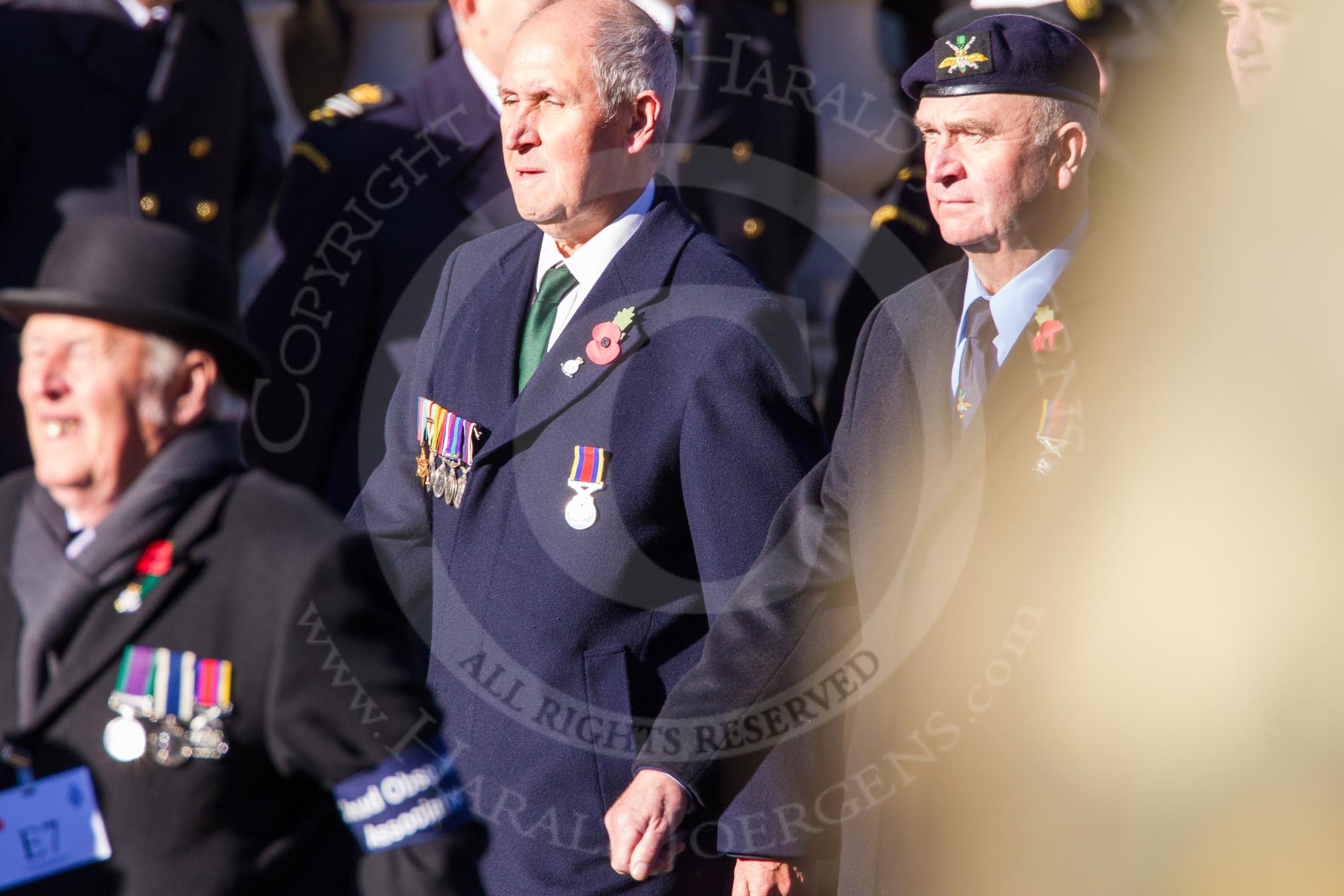 Remembrance Sunday Cenotaph March Past 2013: E7 - Cloud Observers Association..
Press stand opposite the Foreign Office building, Whitehall, London SW1,
London,
Greater London,
United Kingdom,
on 10 November 2013 at 11:45, image #421