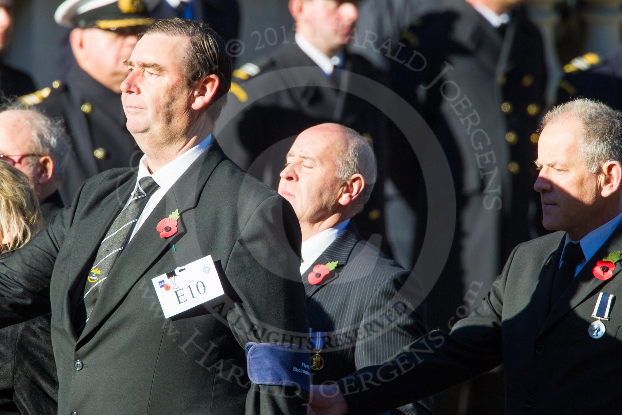 Photo 1311101145461D48958HaraldJoergens Remembrance Sunday Cenotaph March Past 2013: E10 - Fleet Air Arm Bucaneer Association..
Press stand opposite the Foreign Office building, Whitehall, London SW1,
London,
Greater London,
United Kingdom,
on 10 November 2013 at 11:45, image #450