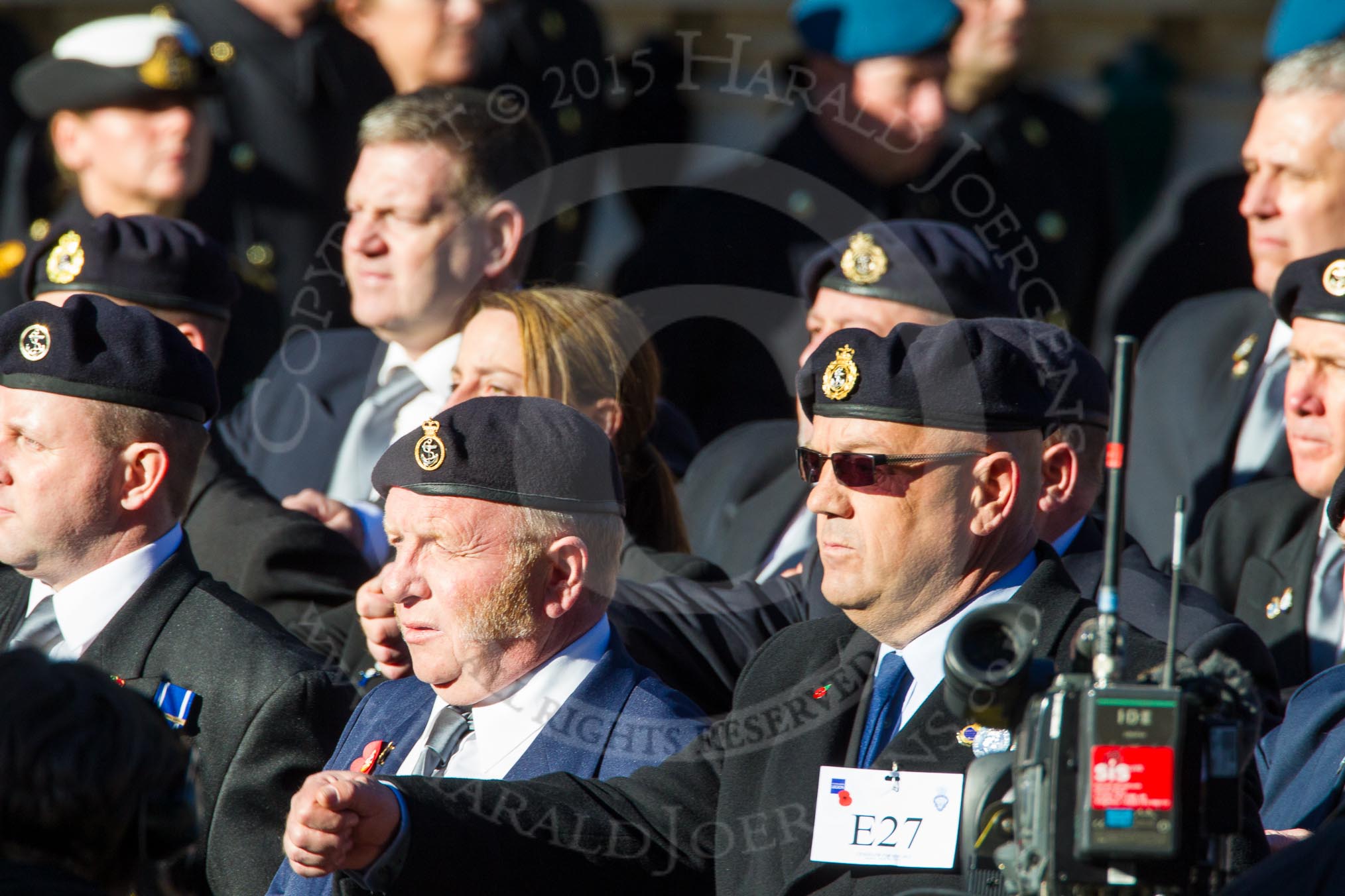 Remembrance Sunday Cenotaph March Past 2013: E27 - Type 42 Association..
Press stand opposite the Foreign Office building, Whitehall, London SW1,
London,
Greater London,
United Kingdom,
on 10 November 2013 at 11:47, image #560