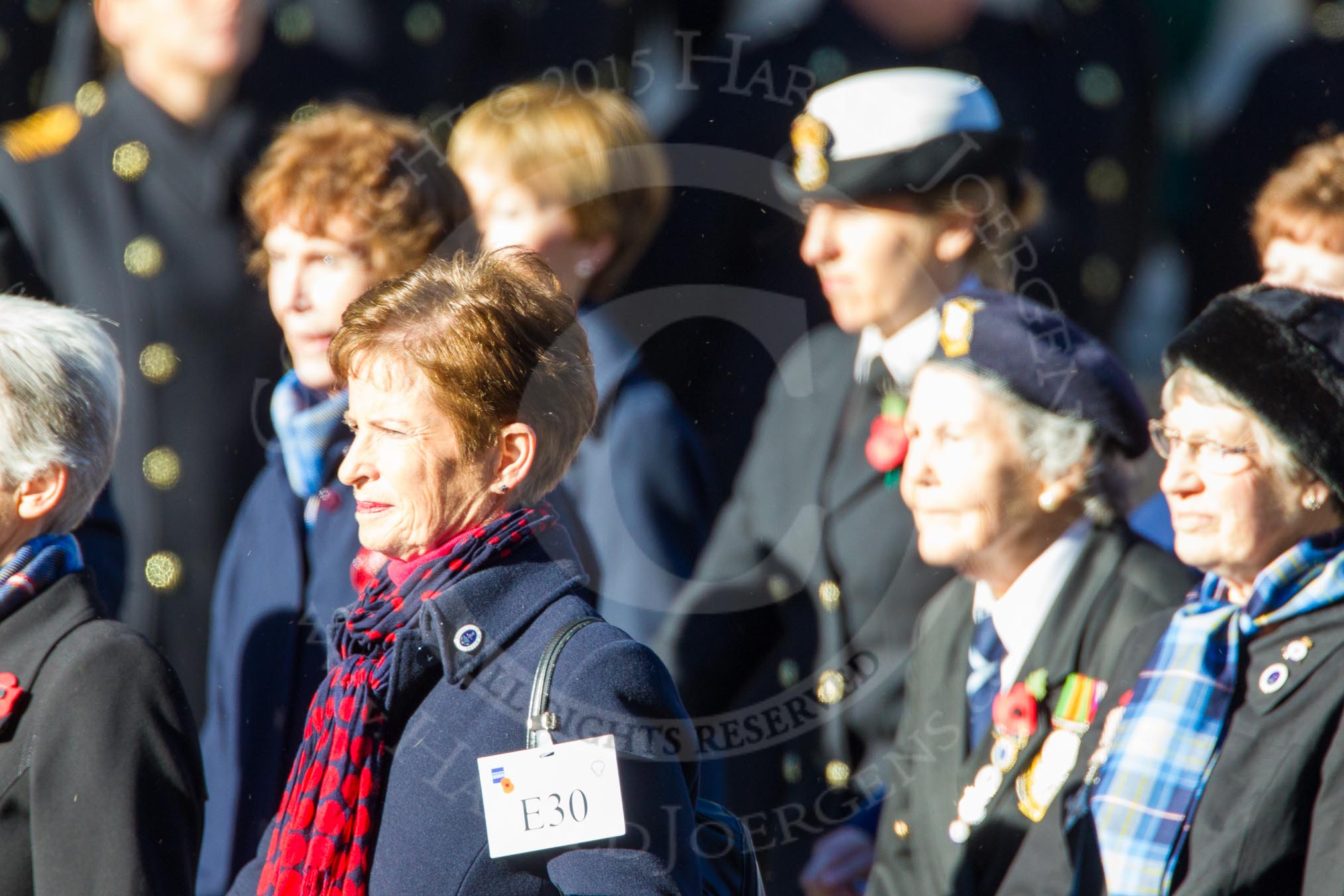 Remembrance Sunday Cenotaph March Past 2013: E30 - Association of WRENS..
Press stand opposite the Foreign Office building, Whitehall, London SW1,
London,
Greater London,
United Kingdom,
on 10 November 2013 at 11:47, image #596