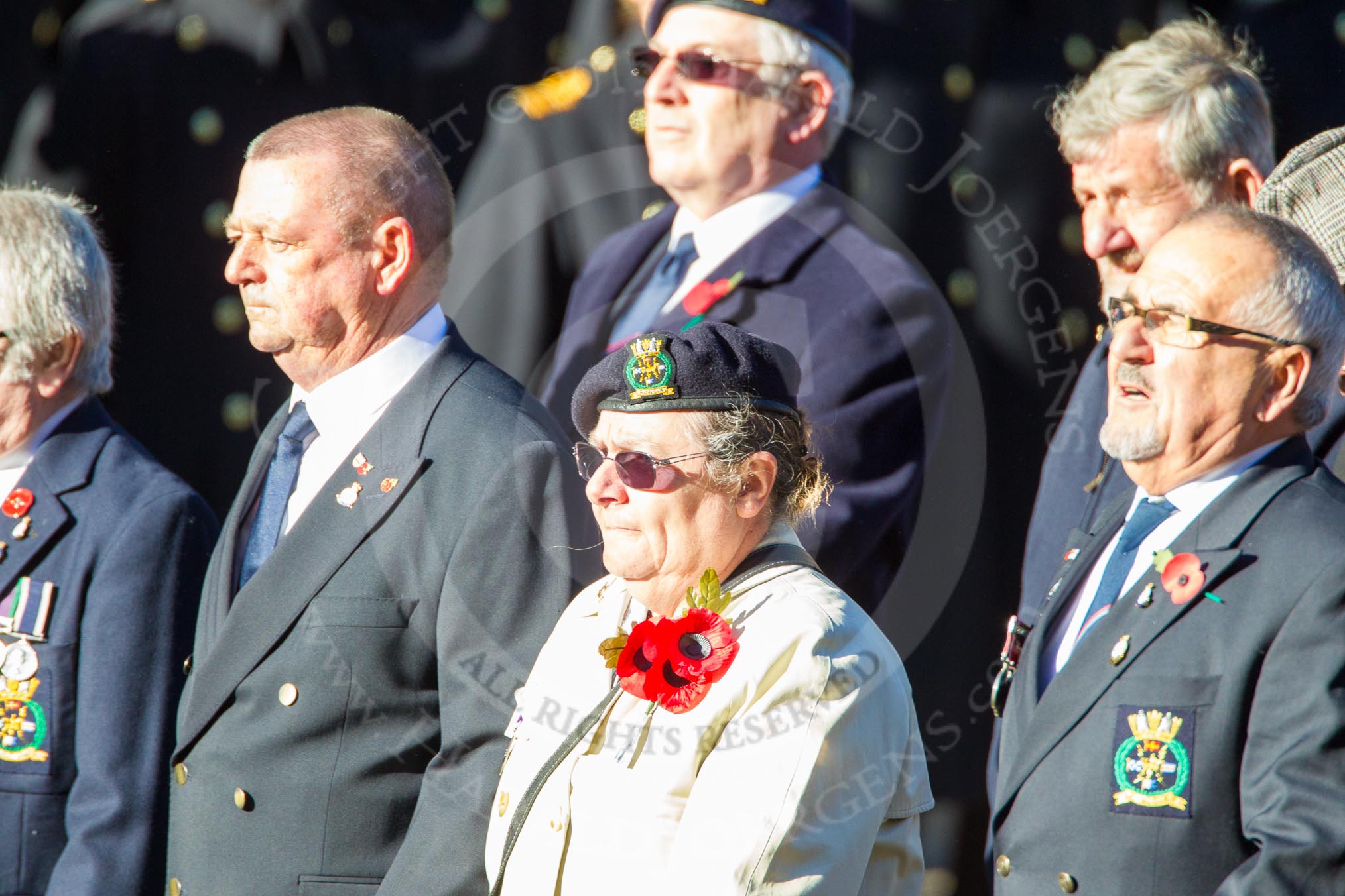 Remembrance Sunday Cenotaph March Past 2013: E31 - Royal Fleet Auxiliary Association..
Press stand opposite the Foreign Office building, Whitehall, London SW1,
London,
Greater London,
United Kingdom,
on 10 November 2013 at 11:48, image #625