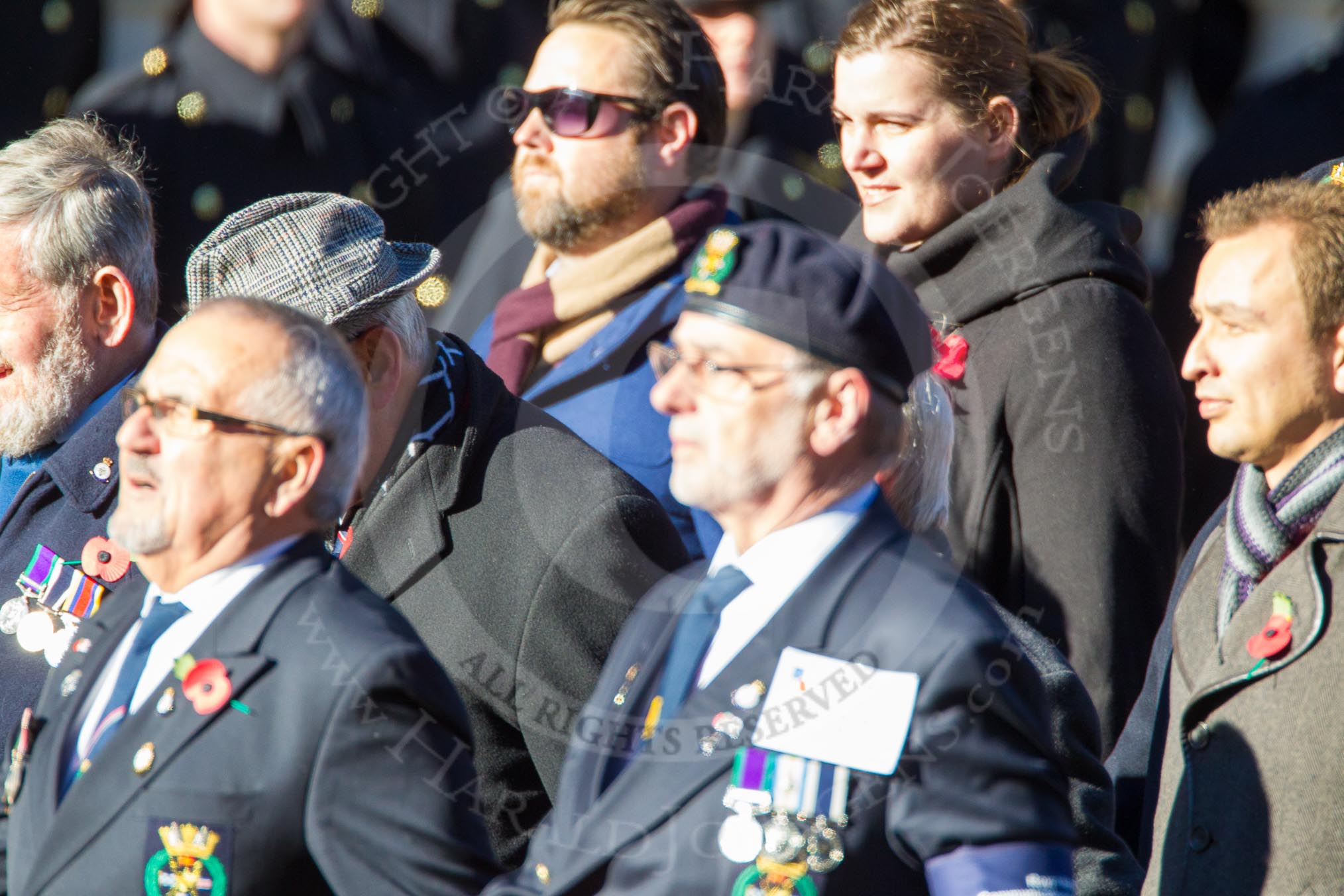 Remembrance Sunday Cenotaph March Past 2013: E32 - Royal Naval Communications Association..
Press stand opposite the Foreign Office building, Whitehall, London SW1,
London,
Greater London,
United Kingdom,
on 10 November 2013 at 11:48, image #627