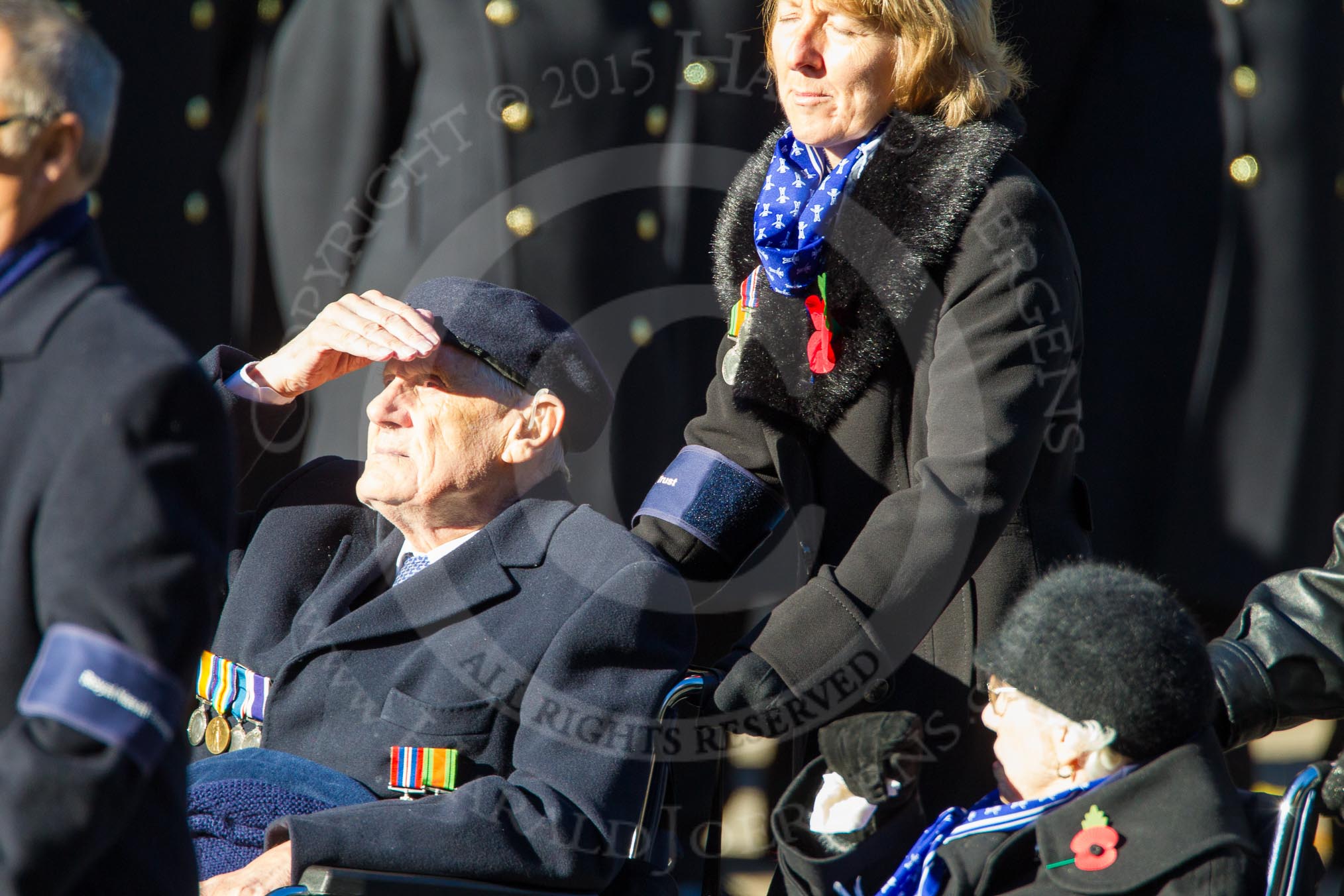 Remembrance Sunday Cenotaph March Past 2013: E34 - Royal Naval Benevolent Trust..
Press stand opposite the Foreign Office building, Whitehall, London SW1,
London,
Greater London,
United Kingdom,
on 10 November 2013 at 11:48, image #646