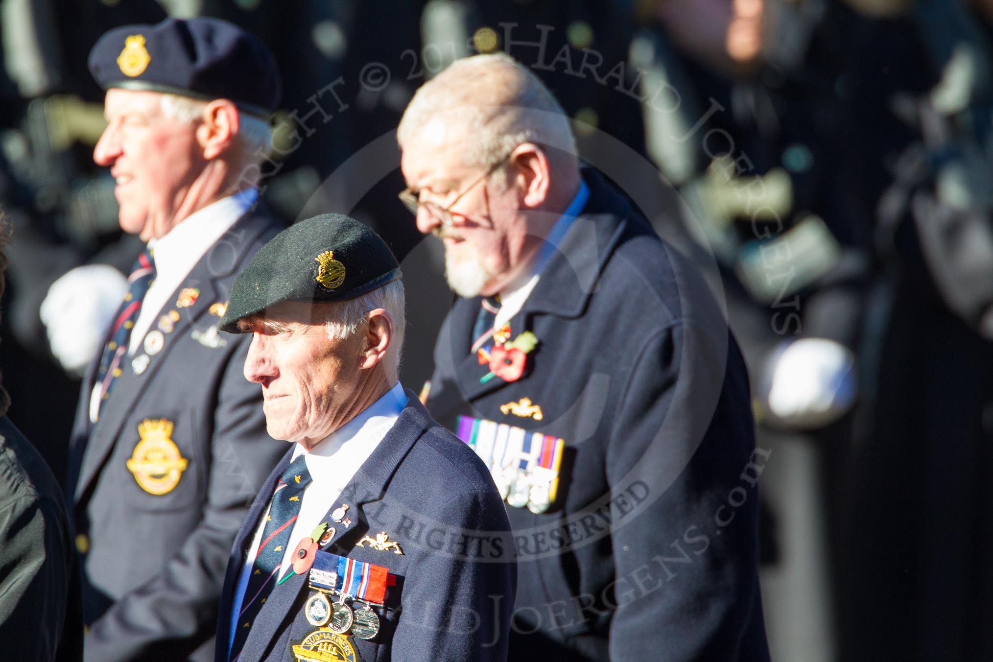 Remembrance Sunday Cenotaph March Past 2013: E39 - Submariners Association..
Press stand opposite the Foreign Office building, Whitehall, London SW1,
London,
Greater London,
United Kingdom,
on 10 November 2013 at 11:49, image #690