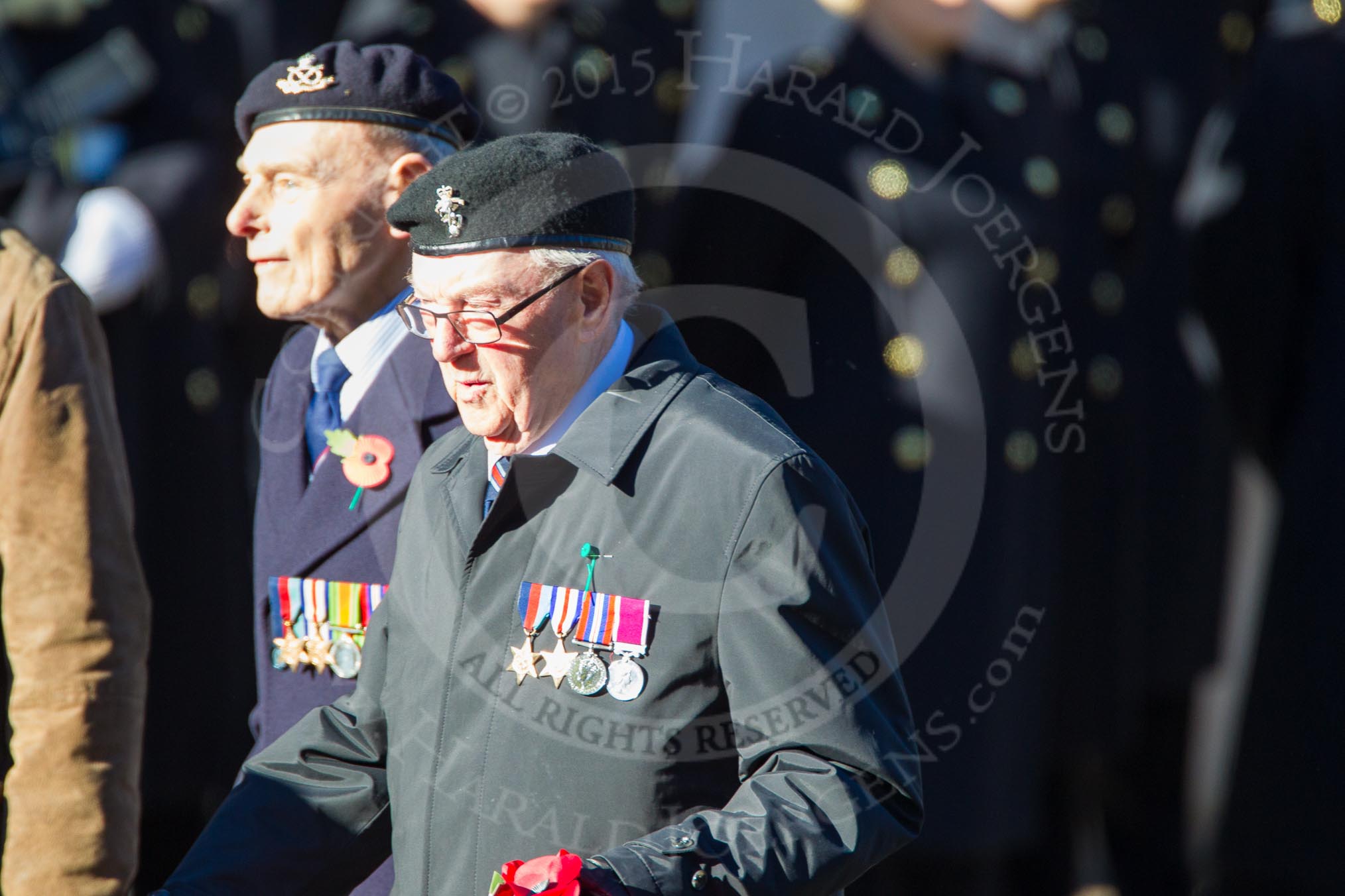 Remembrance Sunday Cenotaph March Past 2013: F3 - Normandy Veterans Association..
Press stand opposite the Foreign Office building, Whitehall, London SW1,
London,
Greater London,
United Kingdom,
on 10 November 2013 at 11:50, image #760