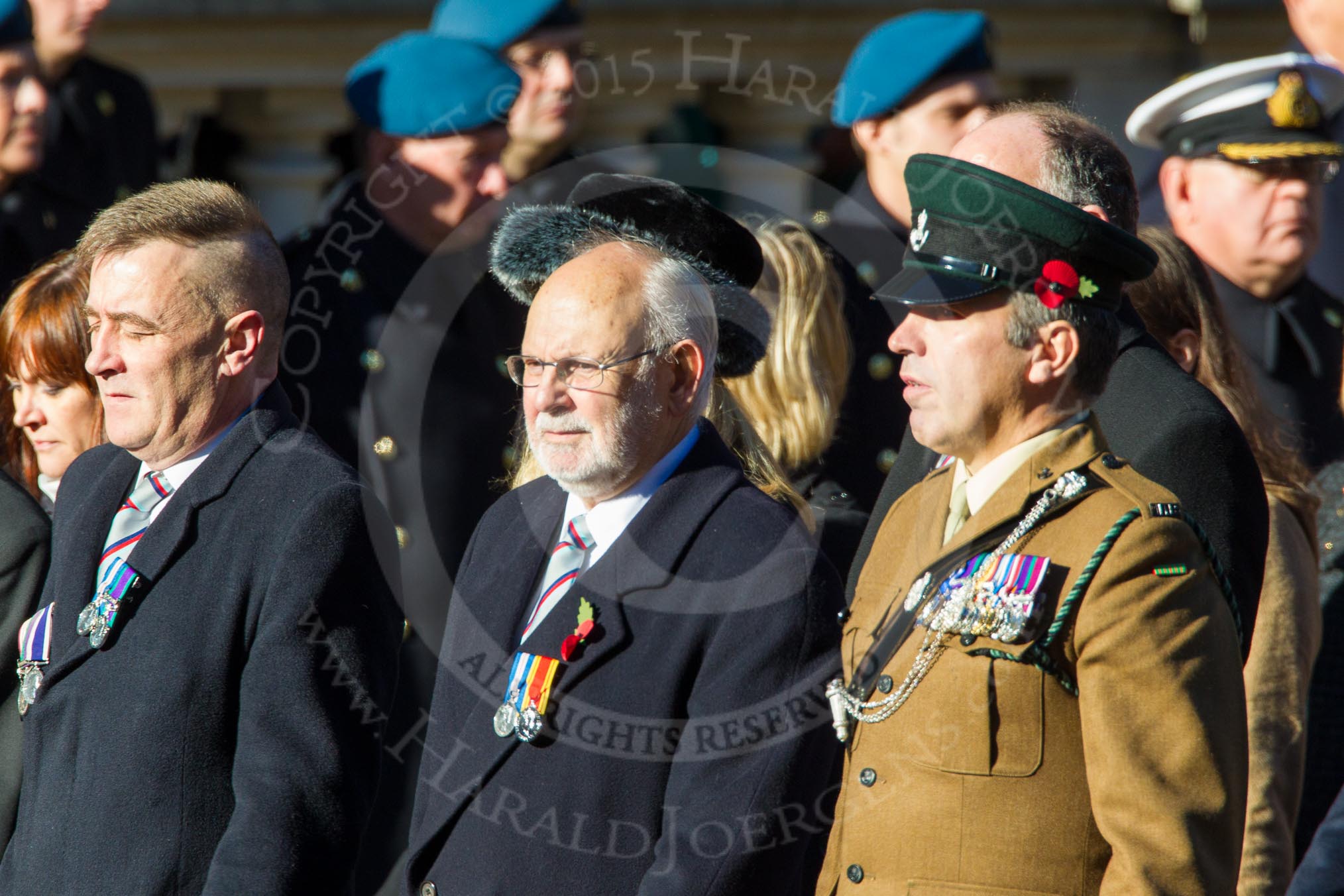 Remembrance Sunday Cenotaph March Past 2013: F7 - Gallantry Medallists League..
Press stand opposite the Foreign Office building, Whitehall, London SW1,
London,
Greater London,
United Kingdom,
on 10 November 2013 at 11:50, image #793