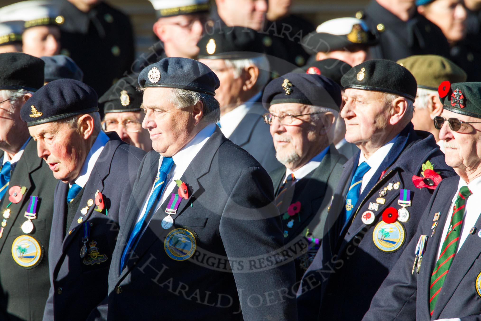 Remembrance Sunday Cenotaph March Past 2013: F15 - Suez Veterans Association..
Press stand opposite the Foreign Office building, Whitehall, London SW1,
London,
Greater London,
United Kingdom,
on 10 November 2013 at 11:52, image #873