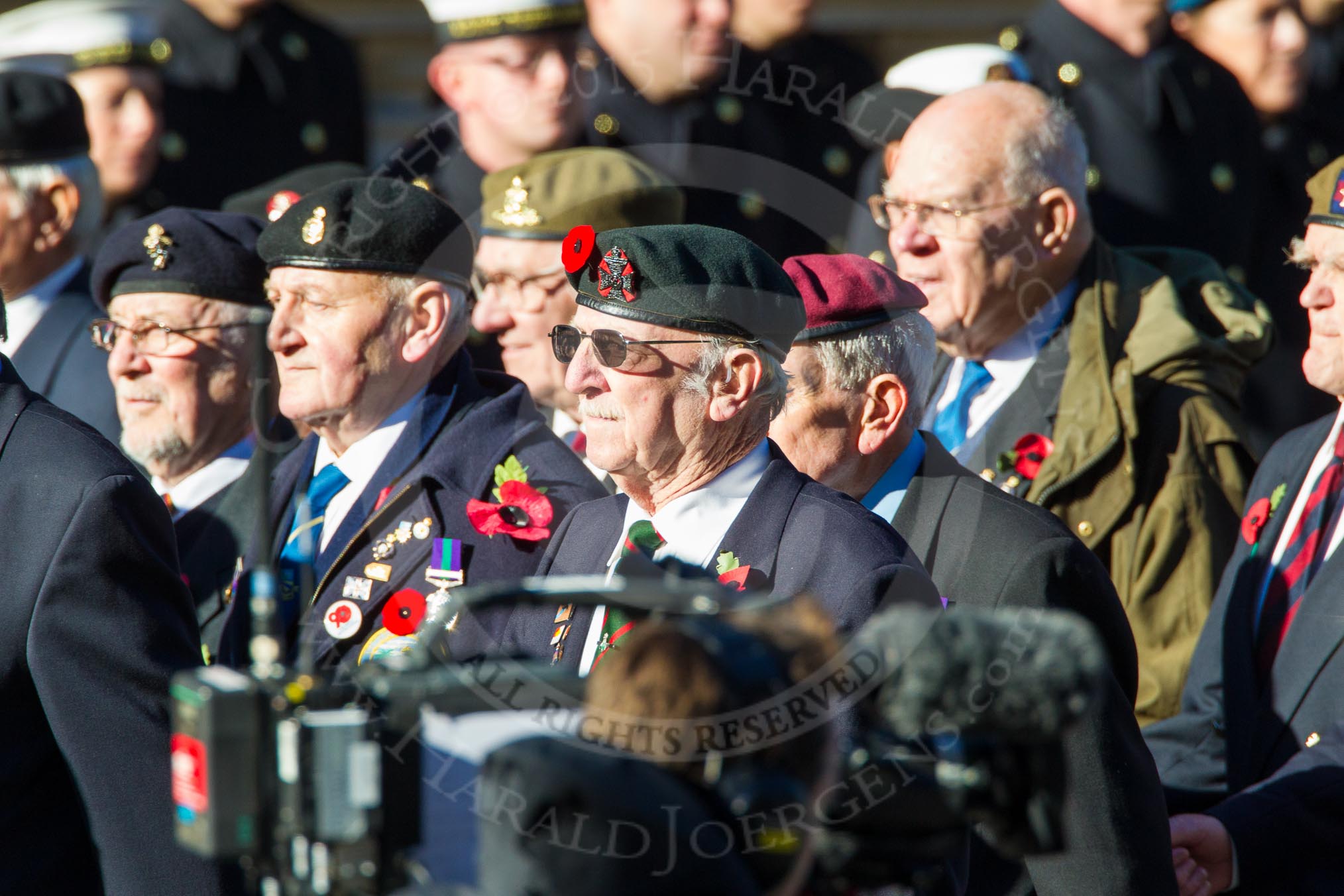 Remembrance Sunday Cenotaph March Past 2013: F15 - Suez Veterans Association..
Press stand opposite the Foreign Office building, Whitehall, London SW1,
London,
Greater London,
United Kingdom,
on 10 November 2013 at 11:52, image #876