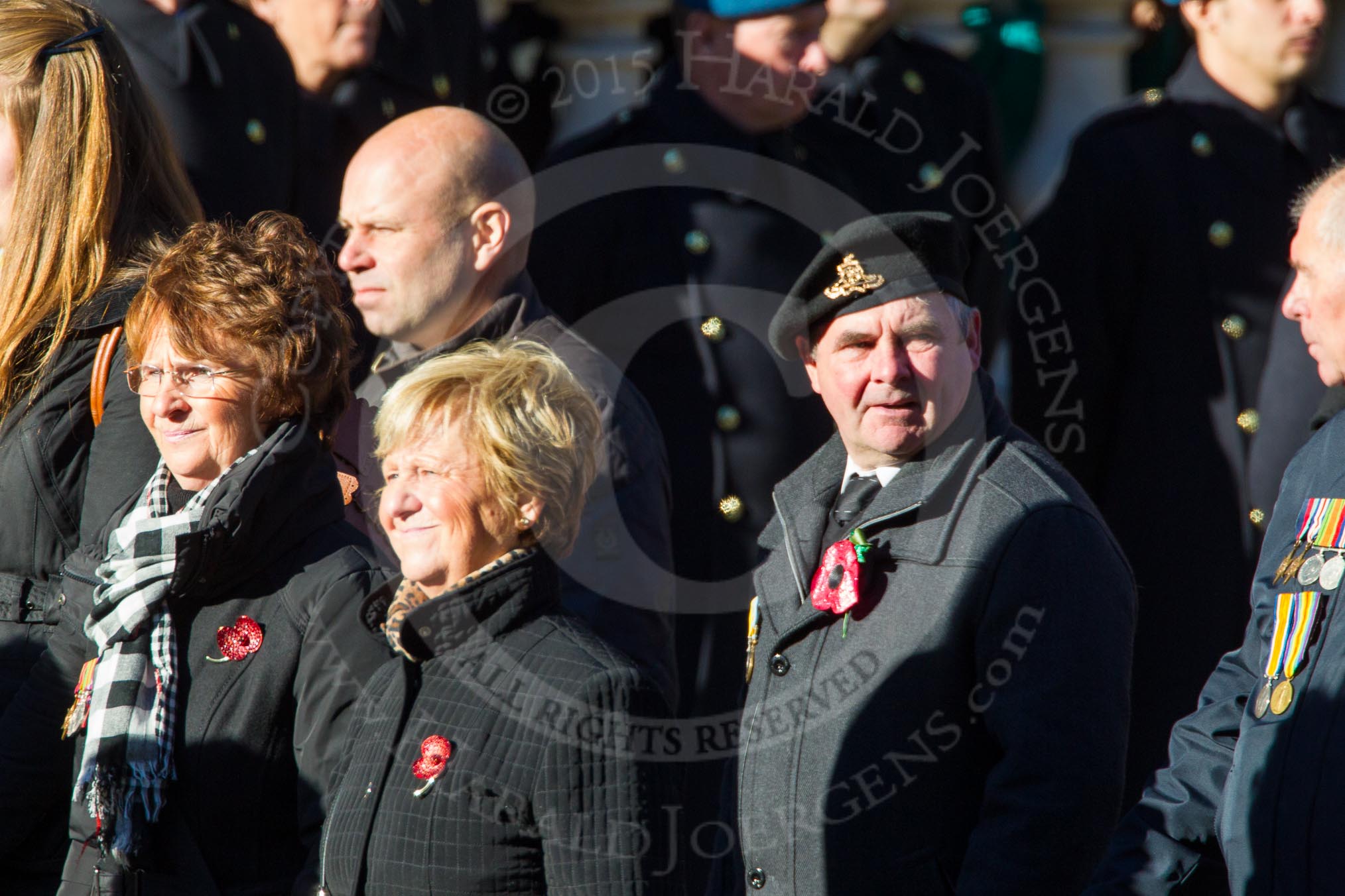 Remembrance Sunday Cenotaph March Past 2013: F18 - Showmens' Guild of Great Britain..
Press stand opposite the Foreign Office building, Whitehall, London SW1,
London,
Greater London,
United Kingdom,
on 10 November 2013 at 11:52, image #929