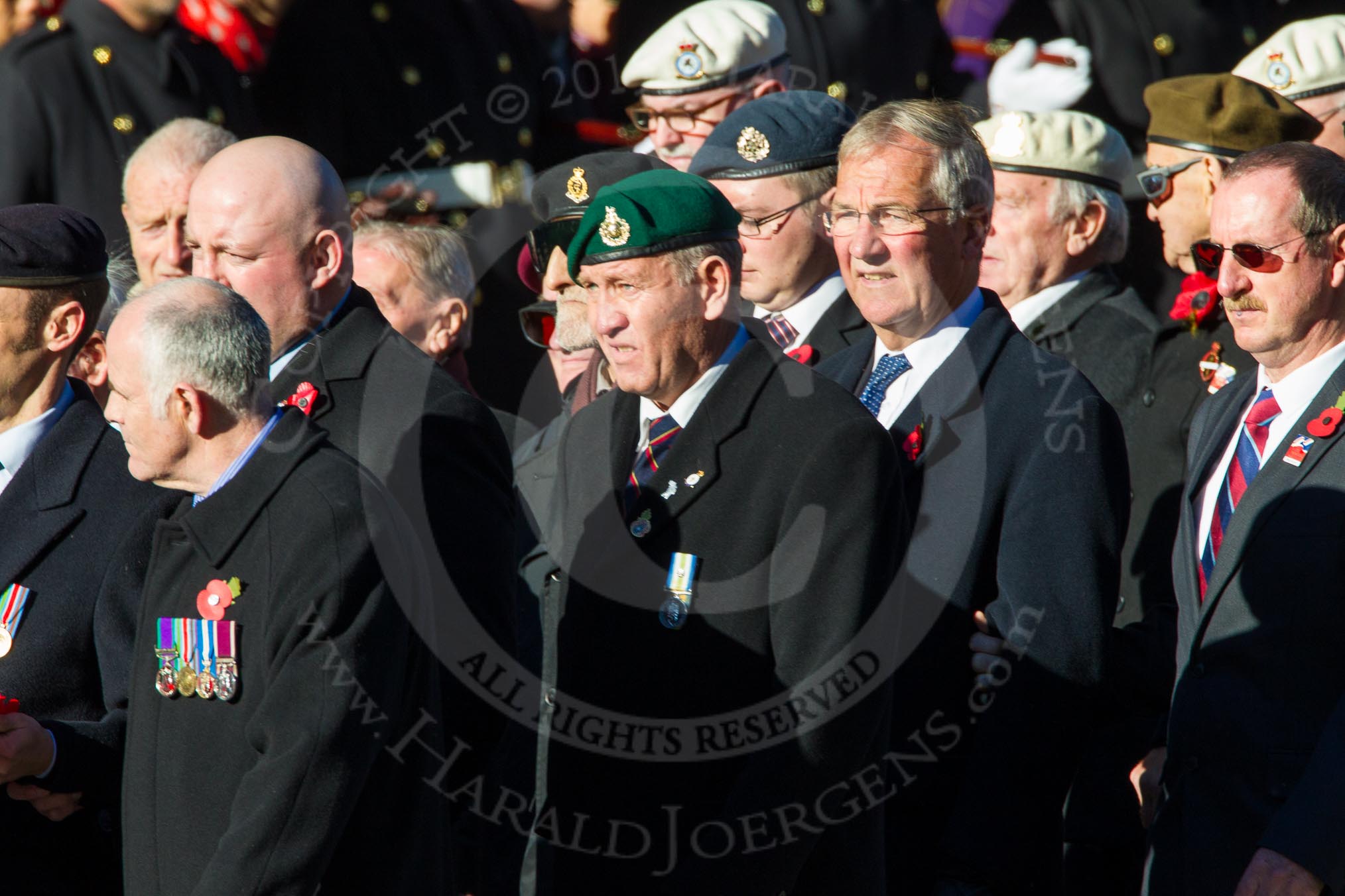 Remembrance Sunday Cenotaph March Past 2013: F22 - Black and White Club..
Press stand opposite the Foreign Office building, Whitehall, London SW1,
London,
Greater London,
United Kingdom,
on 10 November 2013 at 11:54, image #976