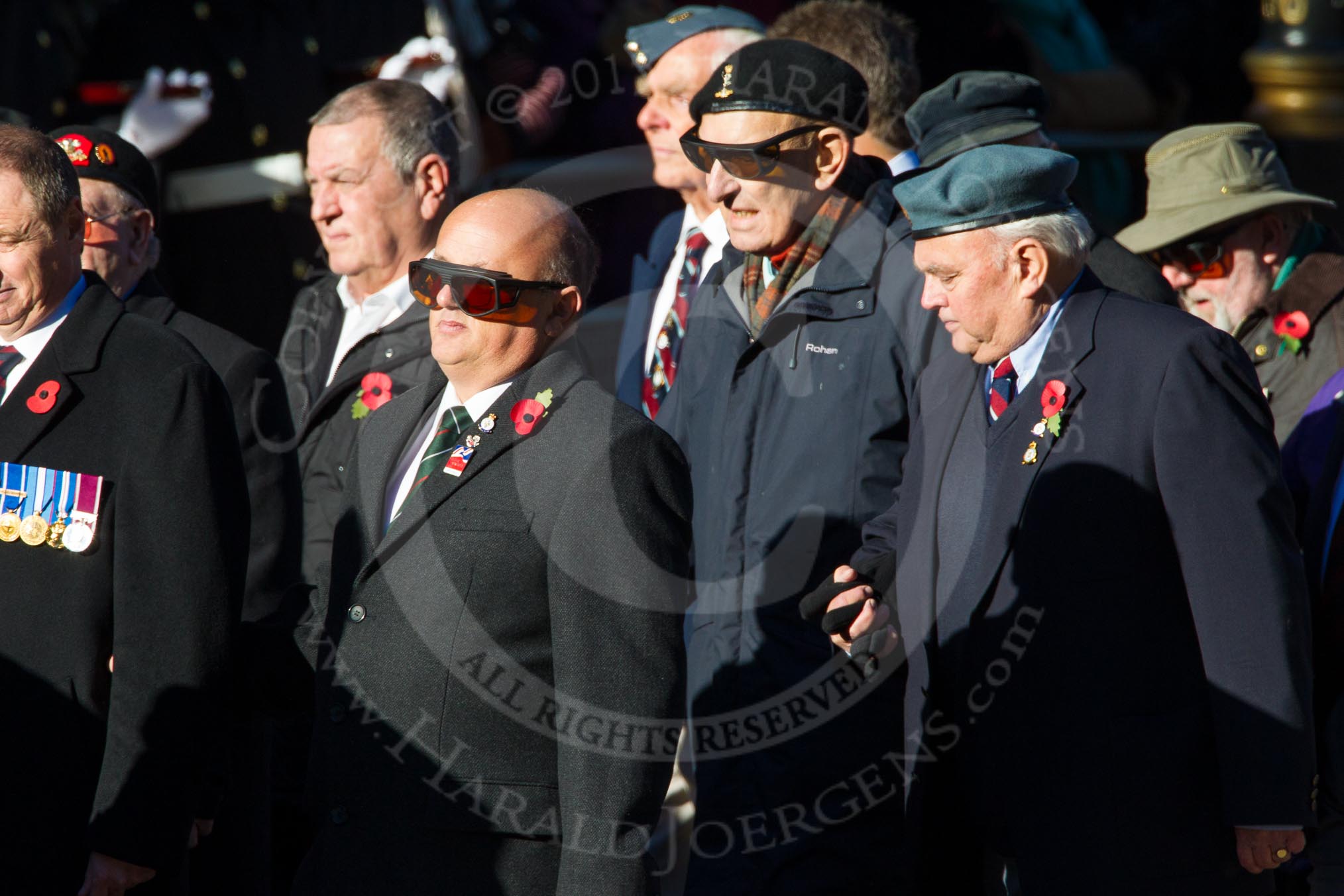 Remembrance Sunday Cenotaph March Past 2013.
Press stand opposite the Foreign Office building, Whitehall, London SW1,
London,
Greater London,
United Kingdom,
on 10 November 2013 at 11:54, image #982