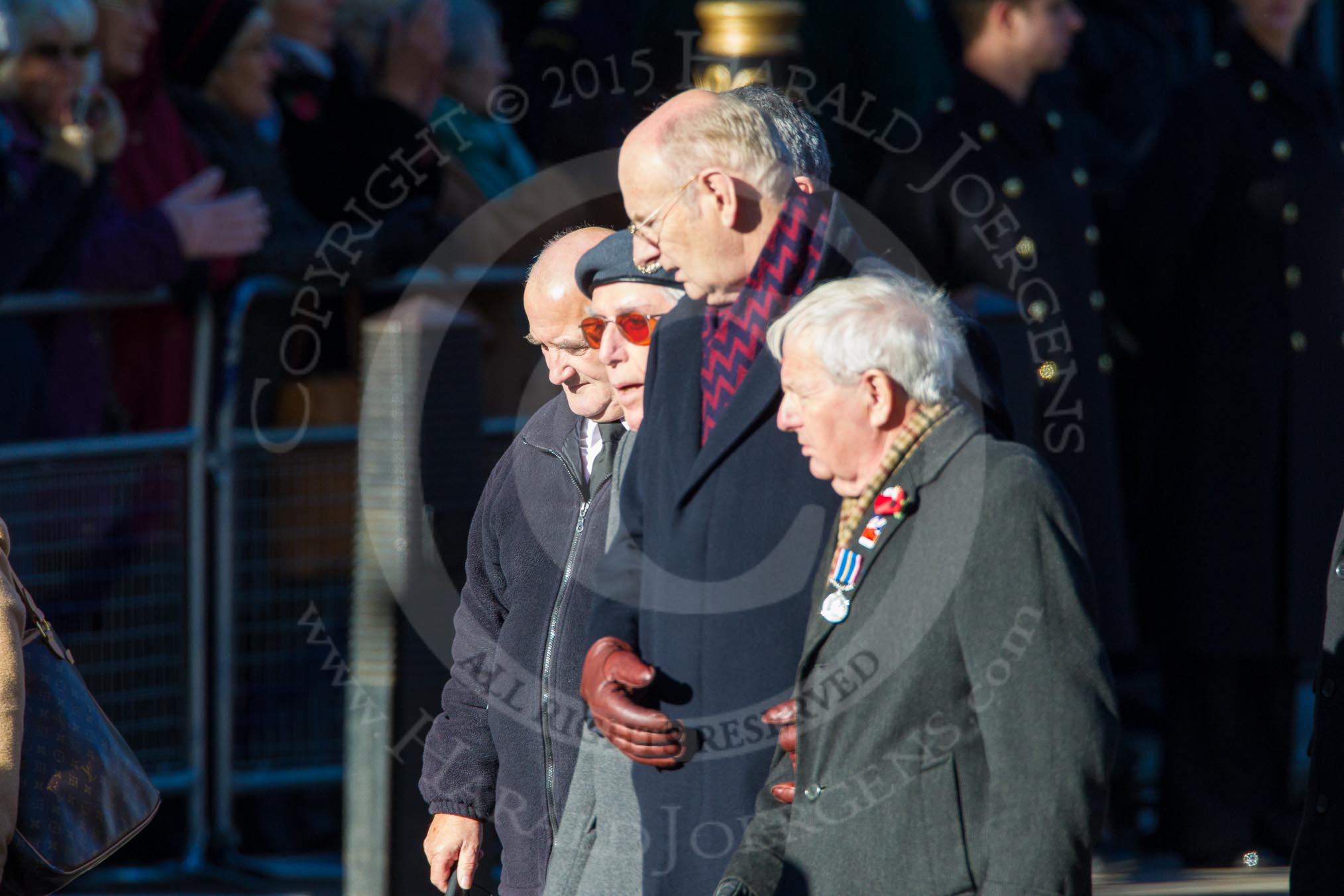 Remembrance Sunday Cenotaph March Past 2013.
Press stand opposite the Foreign Office building, Whitehall, London SW1,
London,
Greater London,
United Kingdom,
on 10 November 2013 at 11:54, image #988